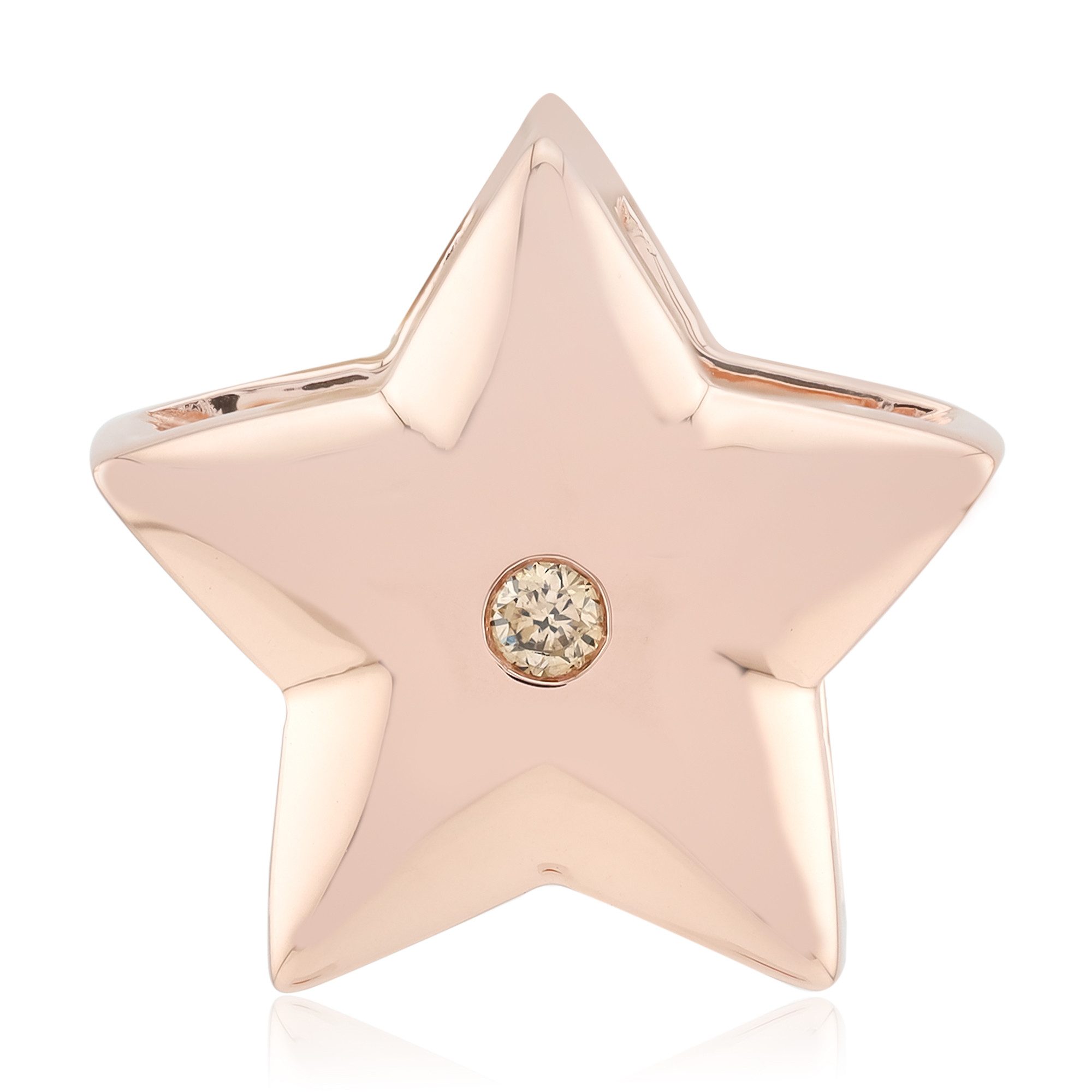 Cavill Kettenanhänger Argyle Diamond Rose Gold Star-Anhänger (1-tlg)