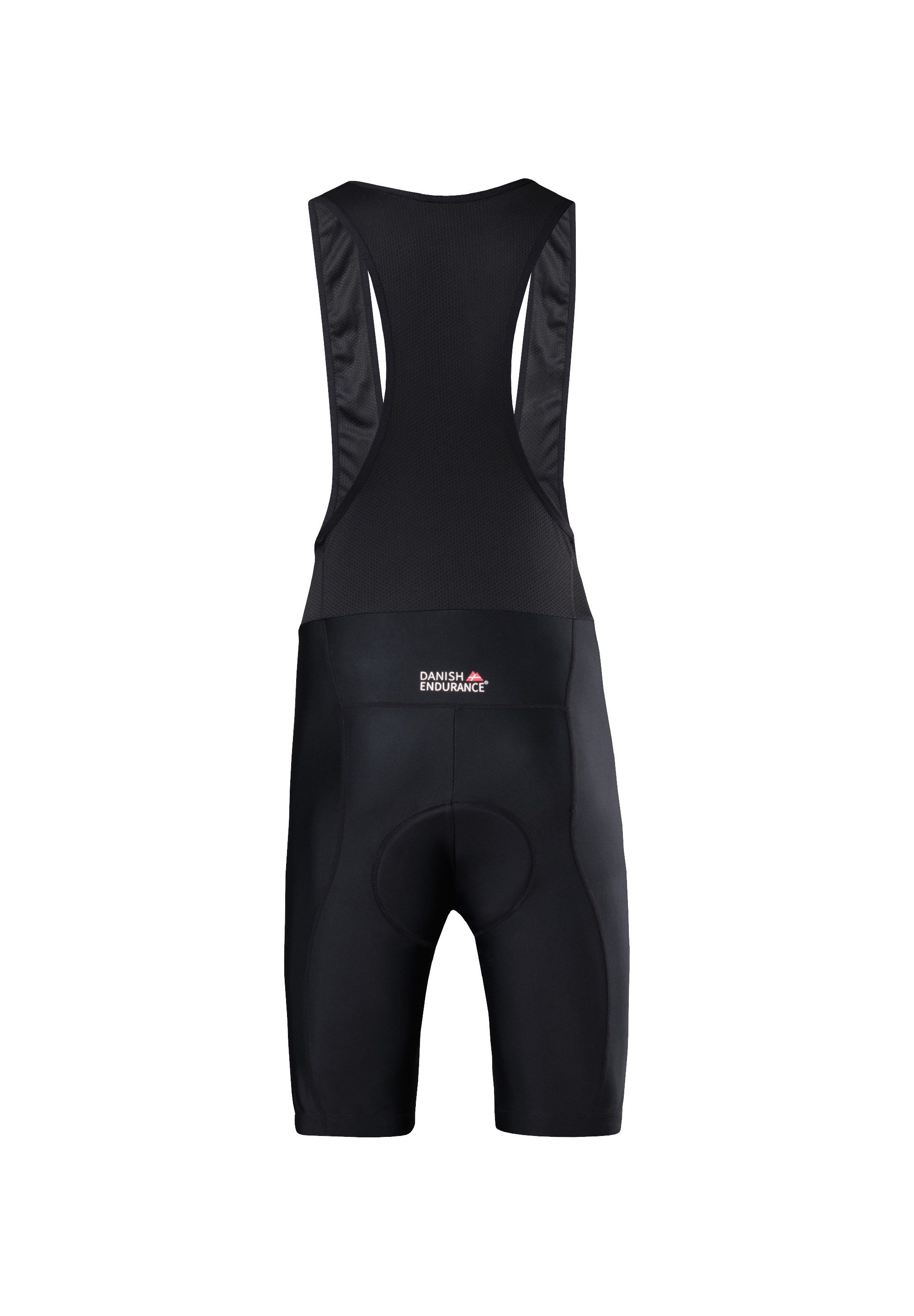 DANISH ENDURANCE Sporthose Cycling Bib Herren, Radlershorts mit Polsterung