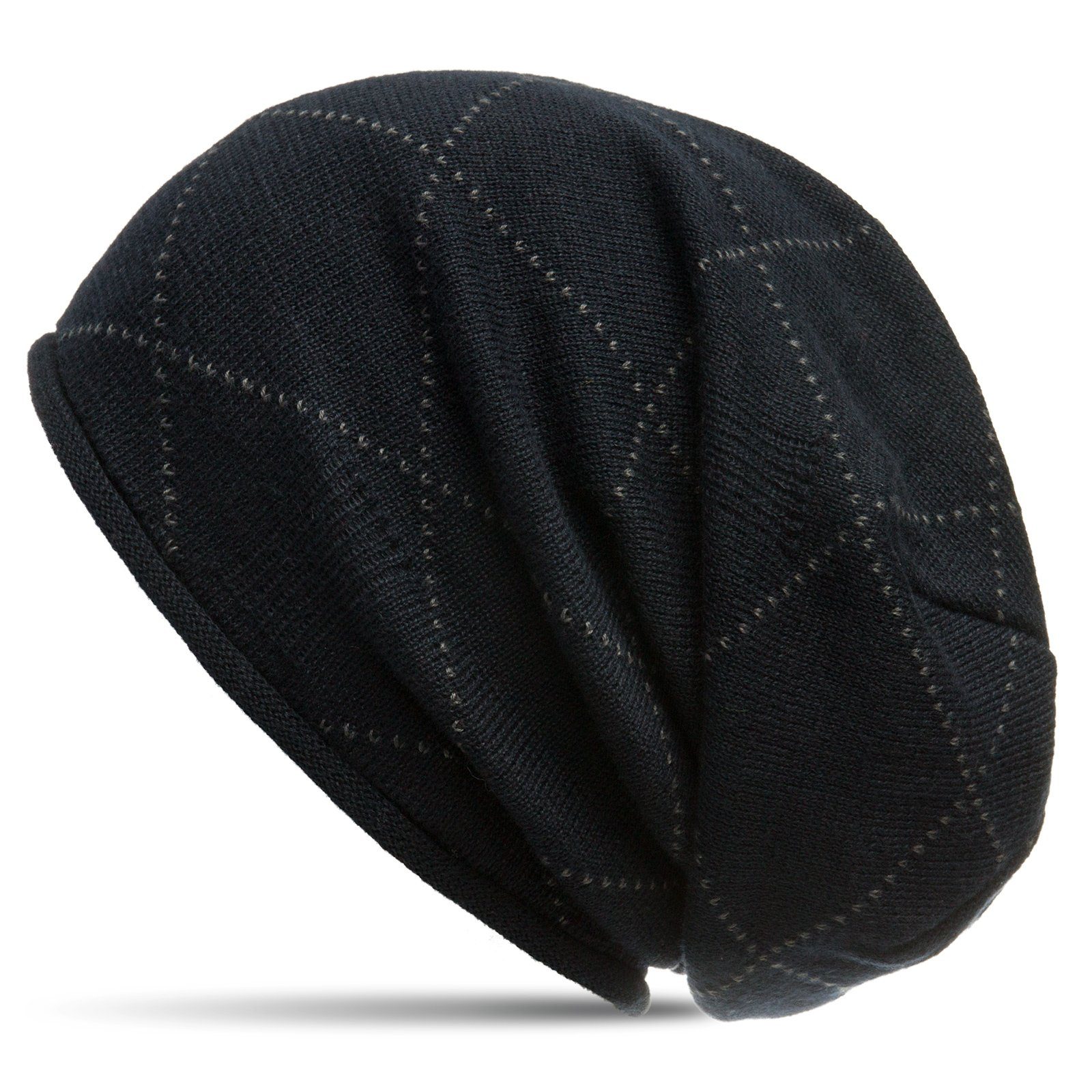 Beanie MU181 Beanie Mütze mit klassischem Karomuster