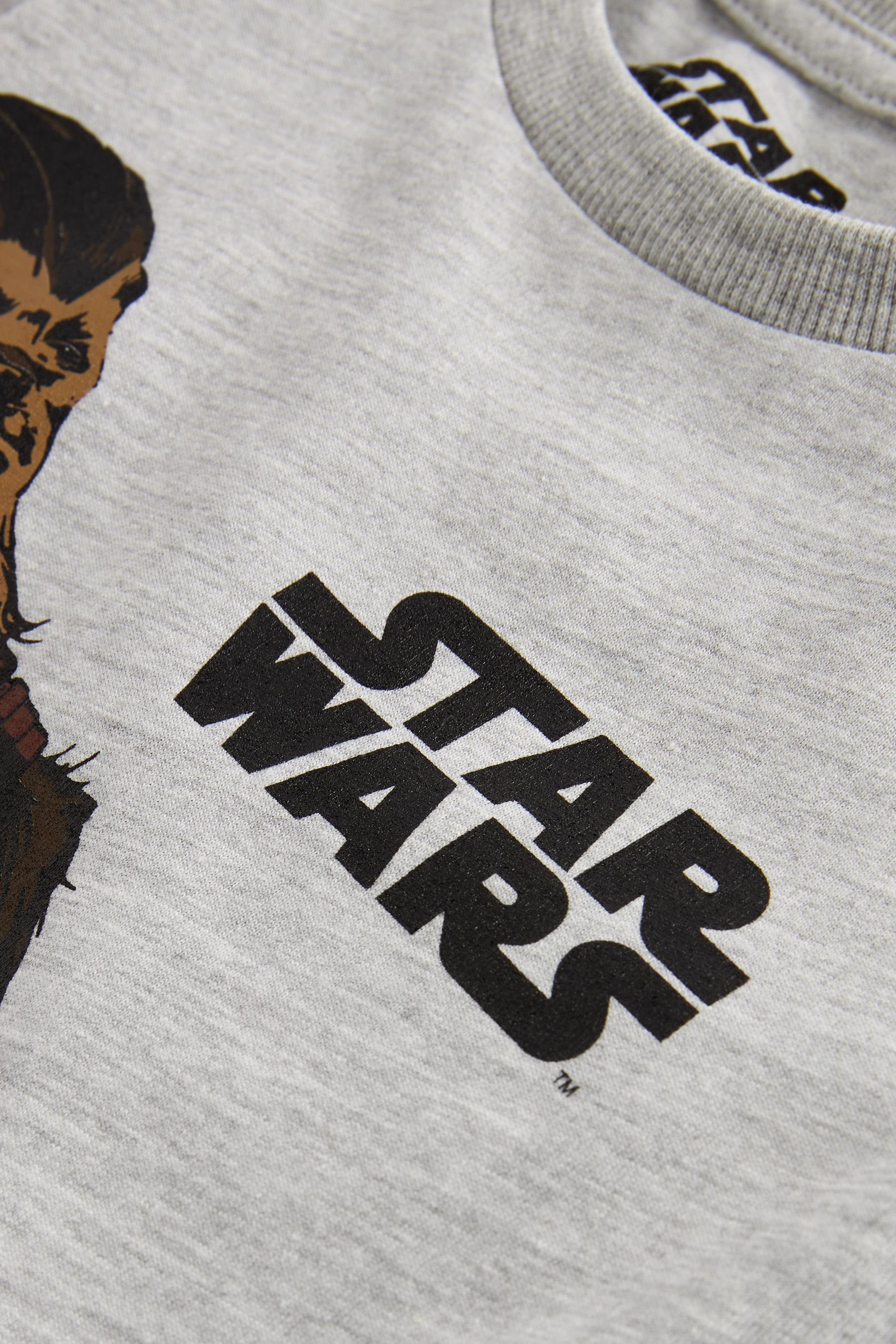 Grey Star T-Shirt T-Shirt Next (1-tlg) Kurzärmeliges Wars Chewbacca