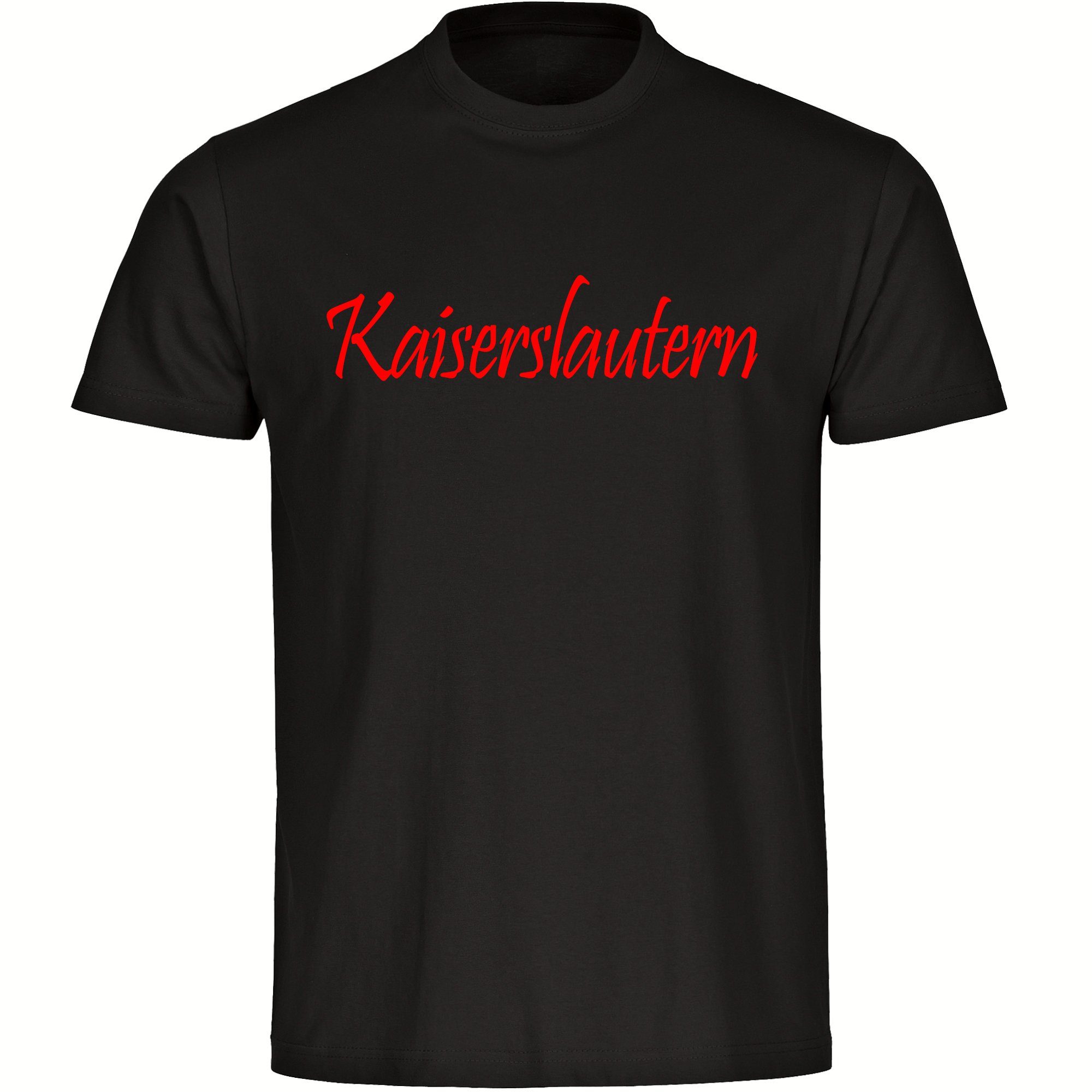 multifanshop T-Shirt Herren Kaiserslautern - Schriftzug günstig online kaufen