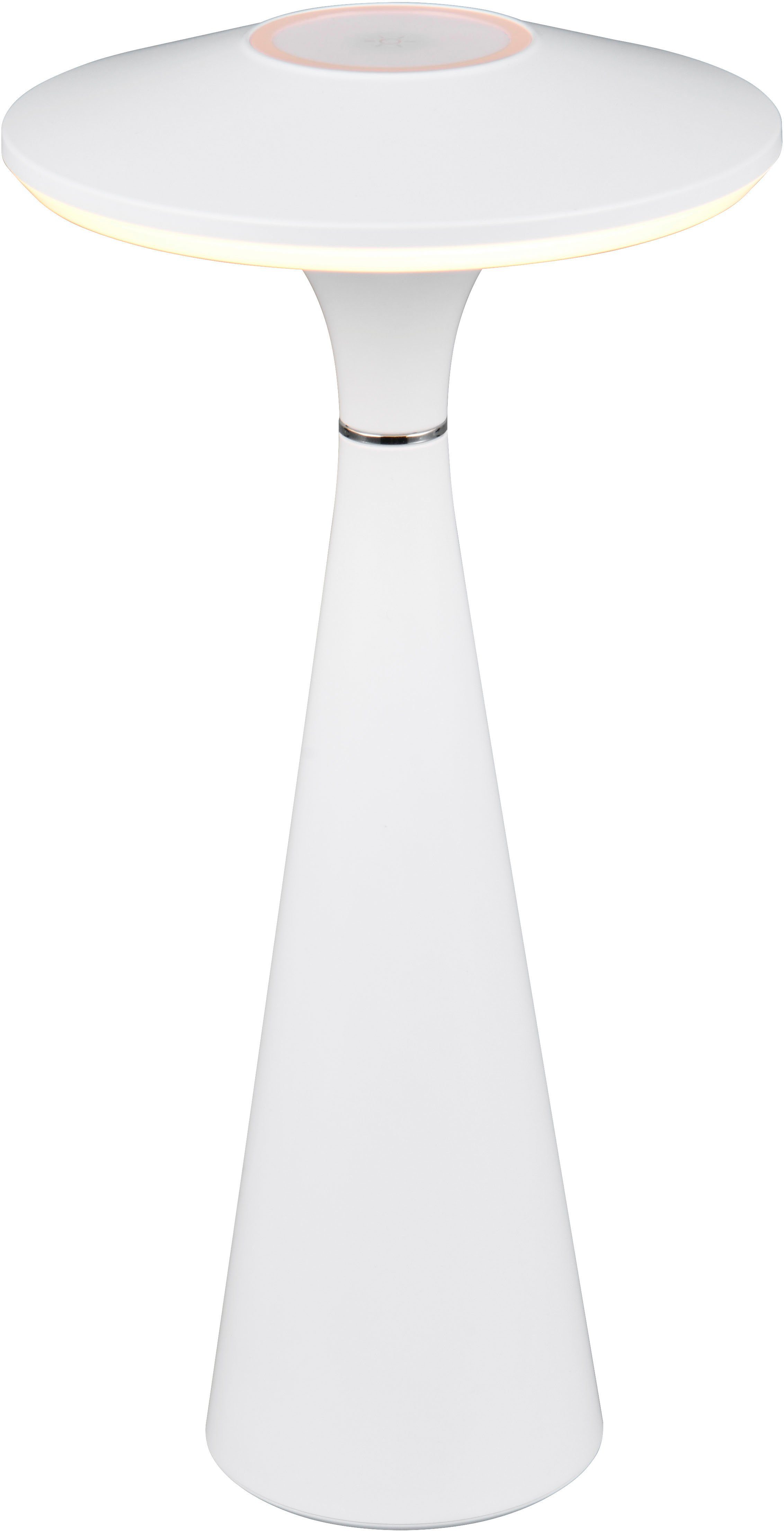 Reality Leuchten LED Tischleuchte TORREZ, Dimmfunktion, USB-Ladefunktion, L günstig online kaufen