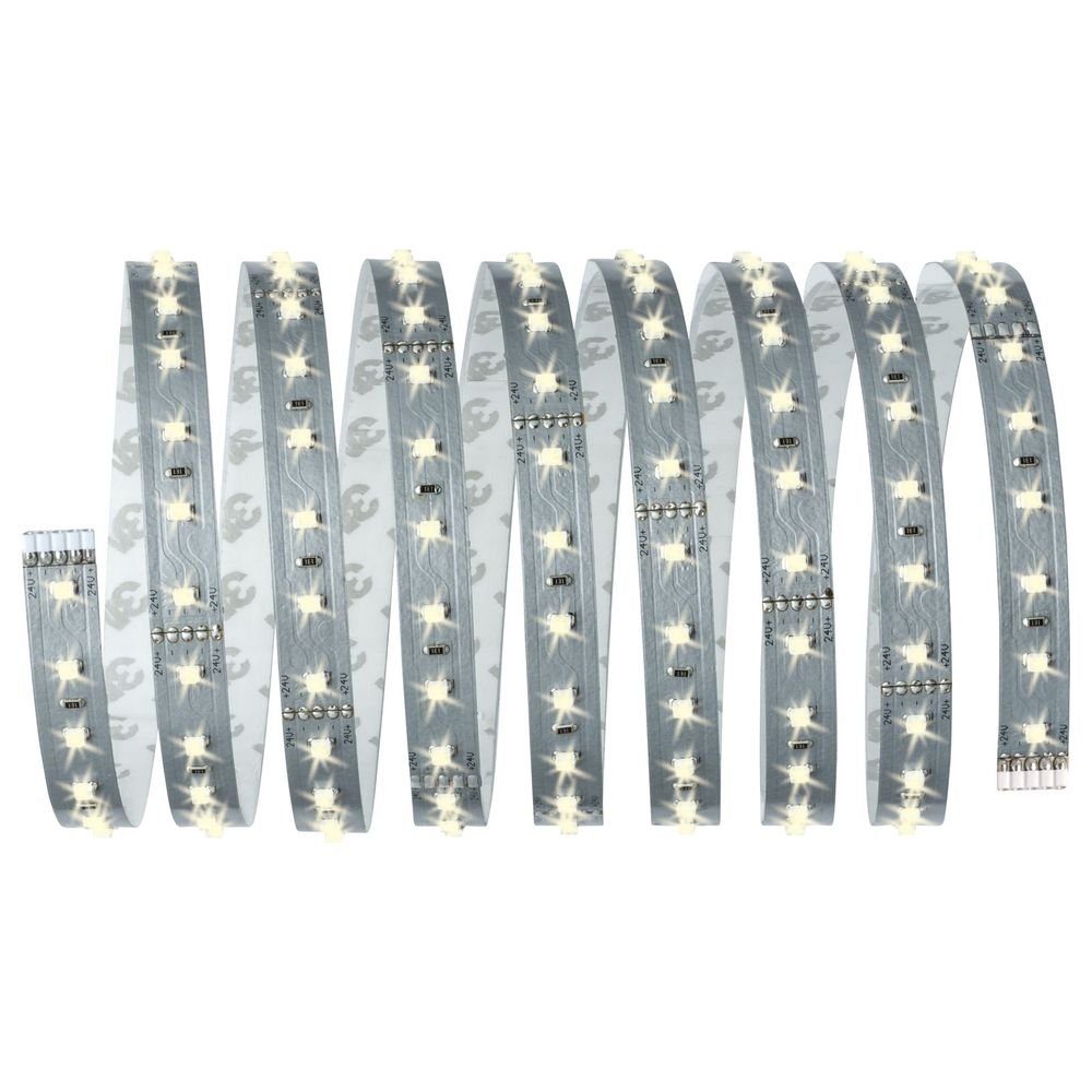 Paulmann LED Stripe Function MaxLED 500, silber, Erweiterung, 2,5 m, Tageslichtweiß, 1-flammig, LED Streifen | LED-Stripes