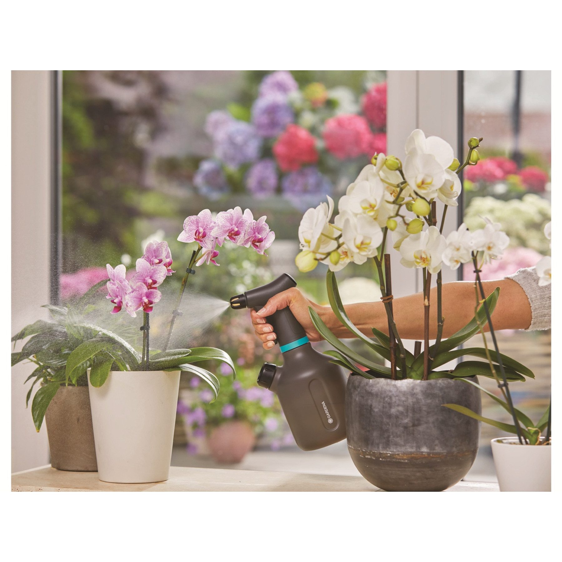 GARDENA Bewässerungssystem GARDENA Pumpsprüher 11114-20, 1000 ml, Akkubetrieb