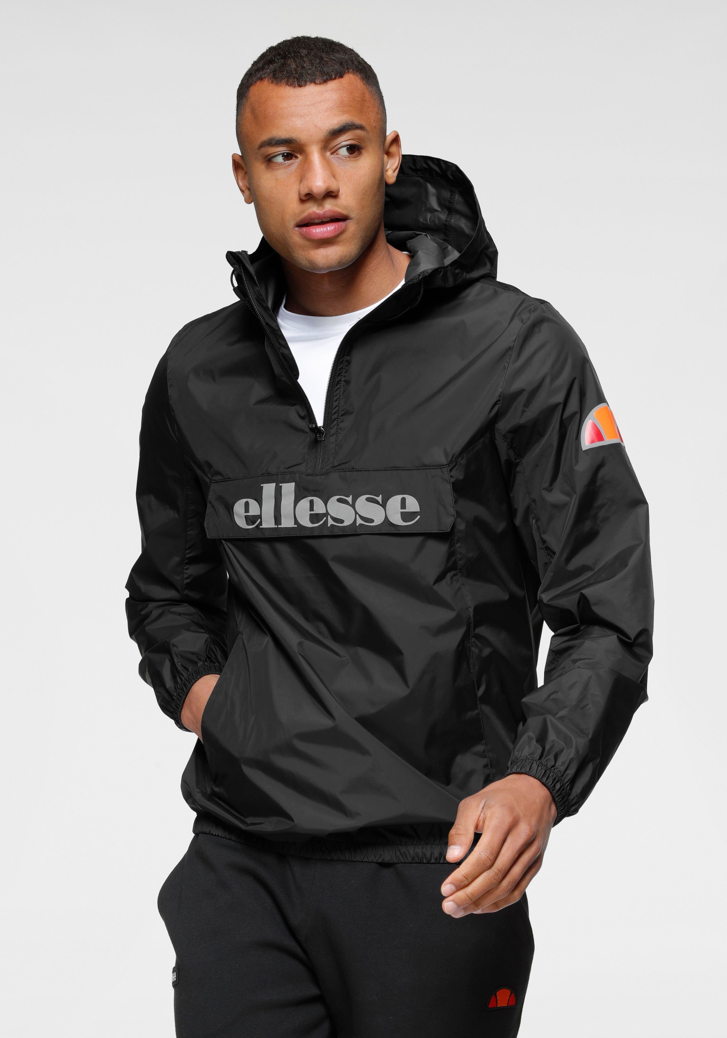 Ellesse Windbreaker ACERA OH JACKET schwarz