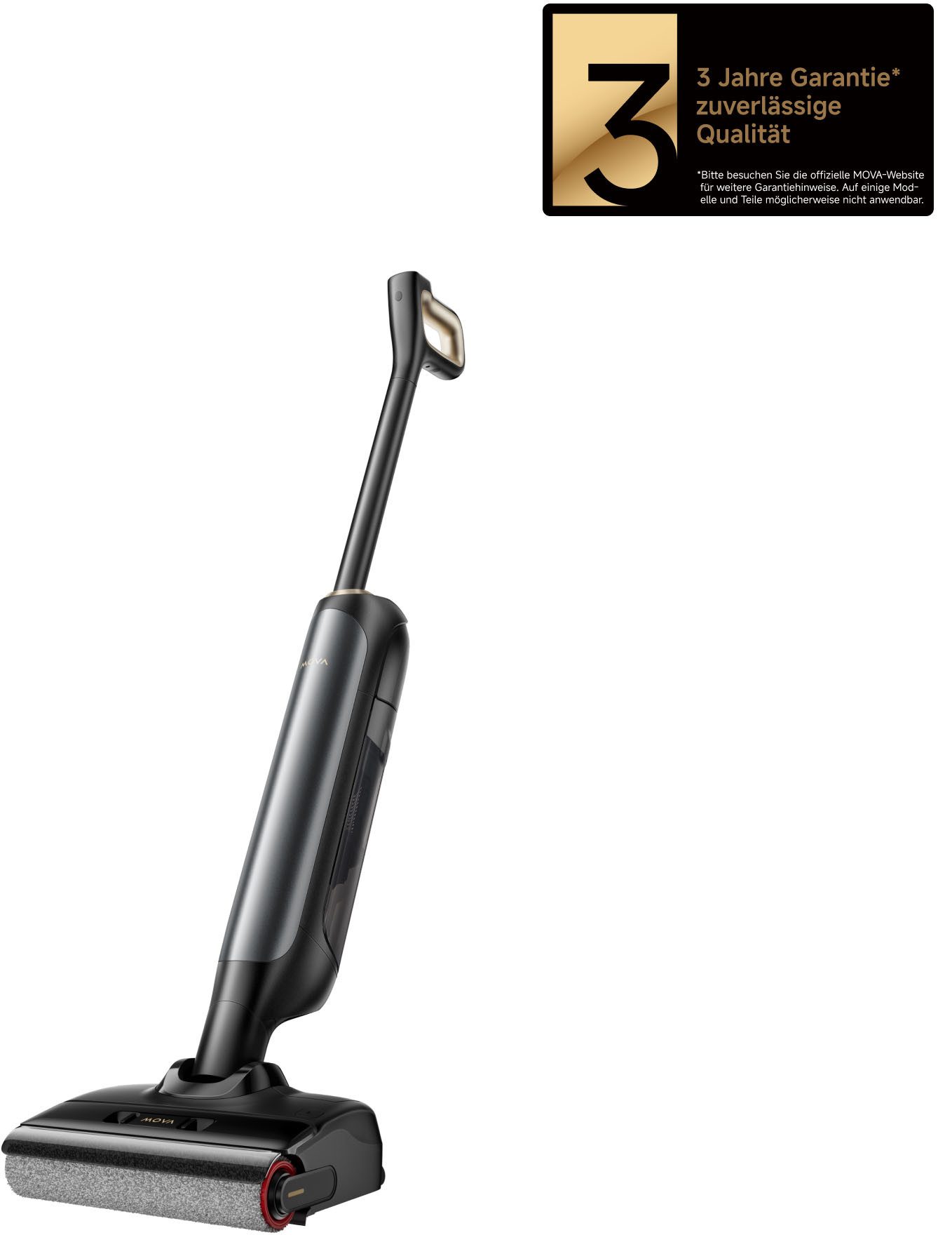 Mova Nass-Trocken-Sauger Mova M10, 300 W, 18000Pa Saugleistung/ Vollautomatische Selbstreinigung/ Federleicht