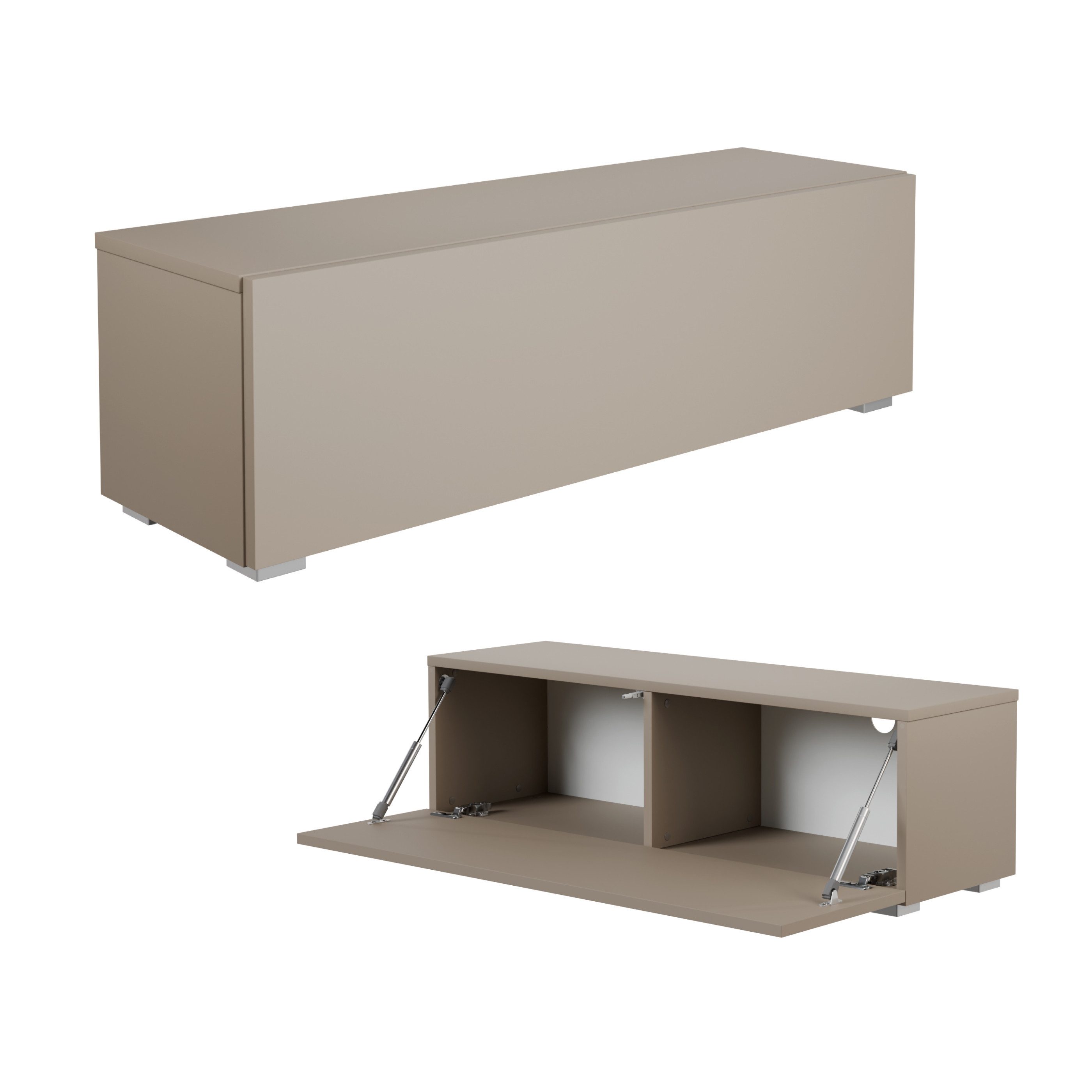 Platan Room Lowboard Kira, TV Schrank Fernsehschrank 105 / 140 / 210 / 280 günstig online kaufen