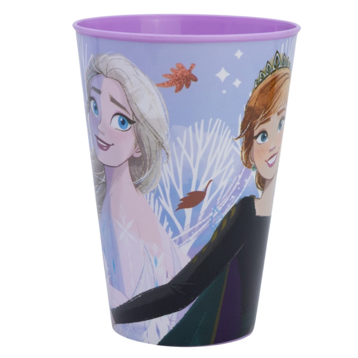 Storline Kinderbecher Disney Frozen 430 ml Trinkbecher für Kita & Frühstück, Plastik