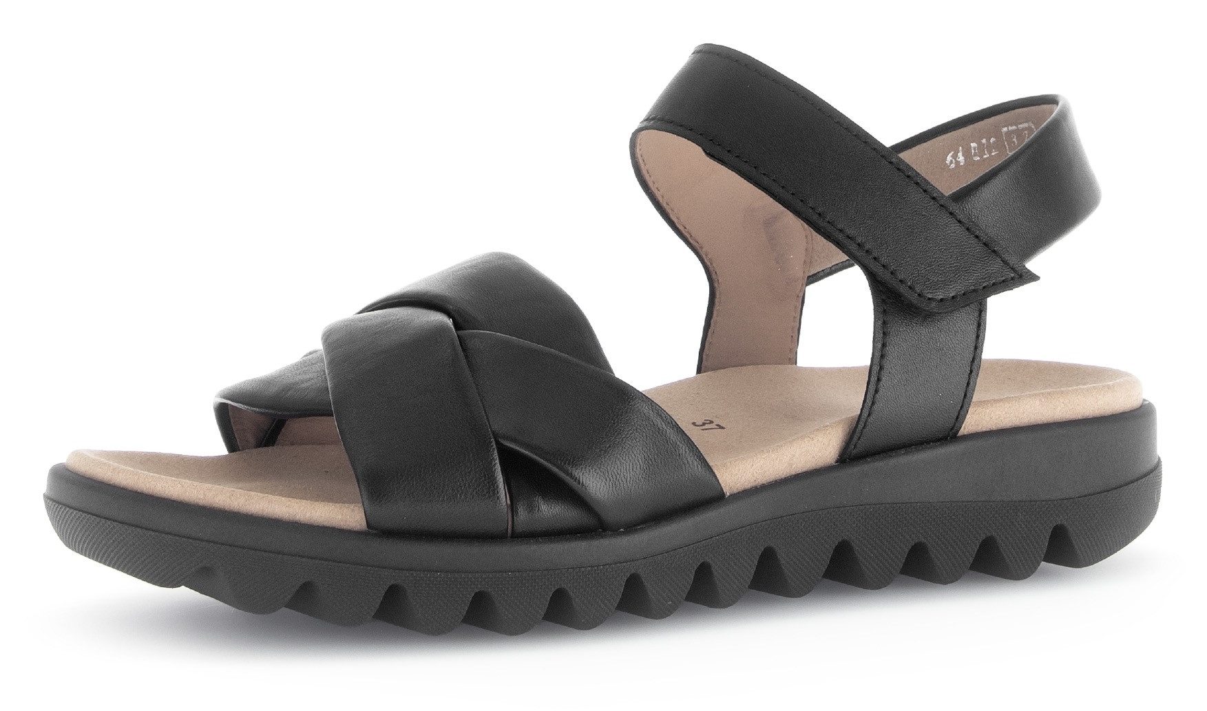Gabor Riemchensandale, Sommerschuh, Keilsandalette, Bequemschuh mit Klettve günstig online kaufen