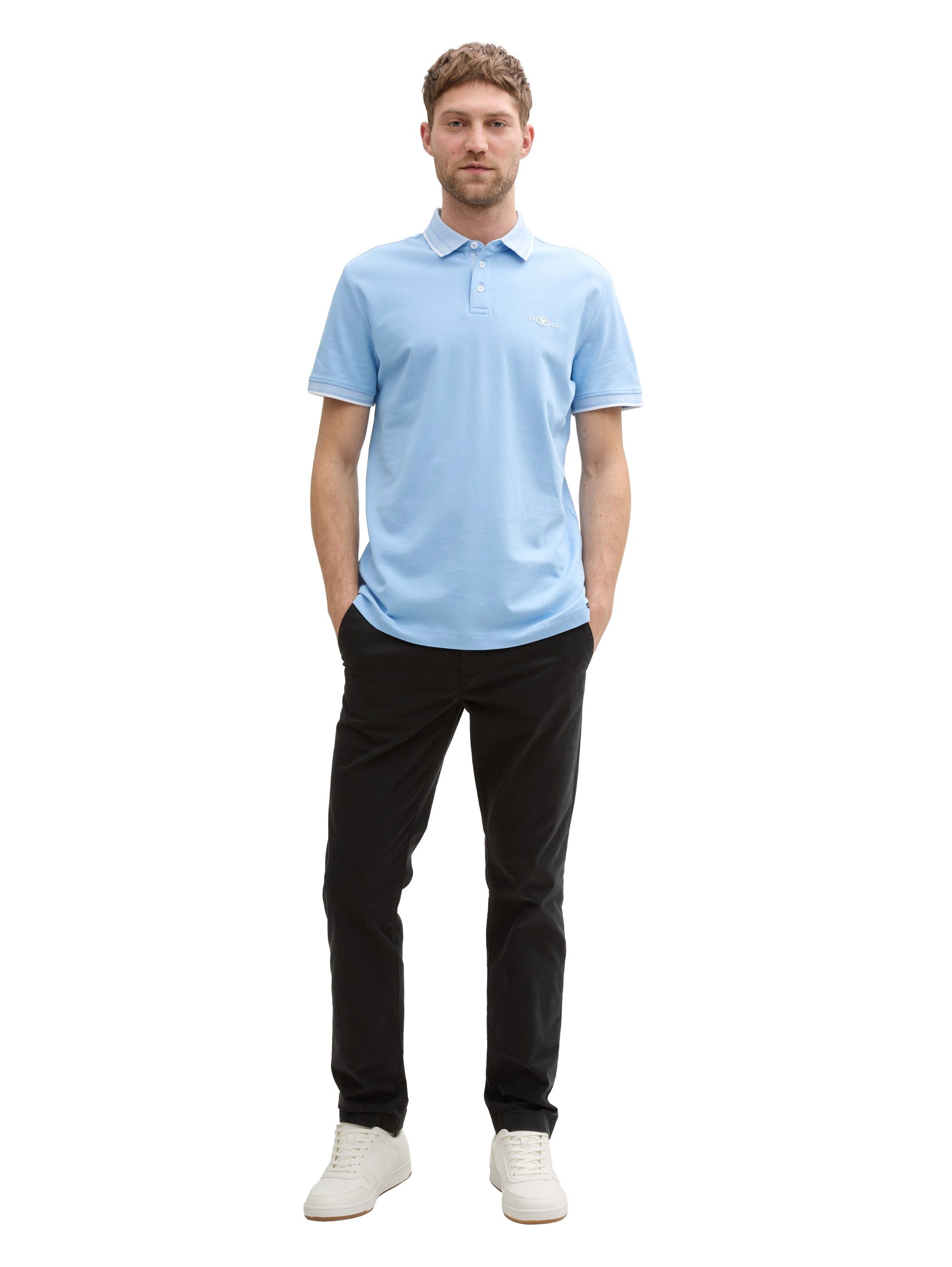 TOM TAILOR Poloshirt Piqué Poloshirt mit günstig online kaufen