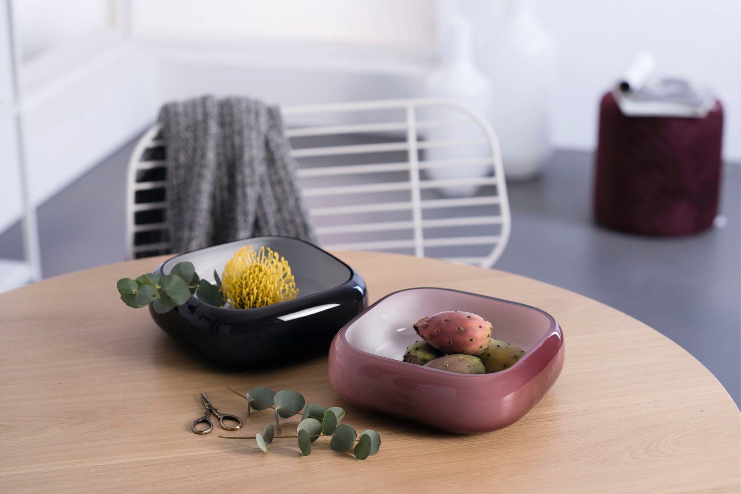 LEONARDO Schale MILANO, Glas, 23x23