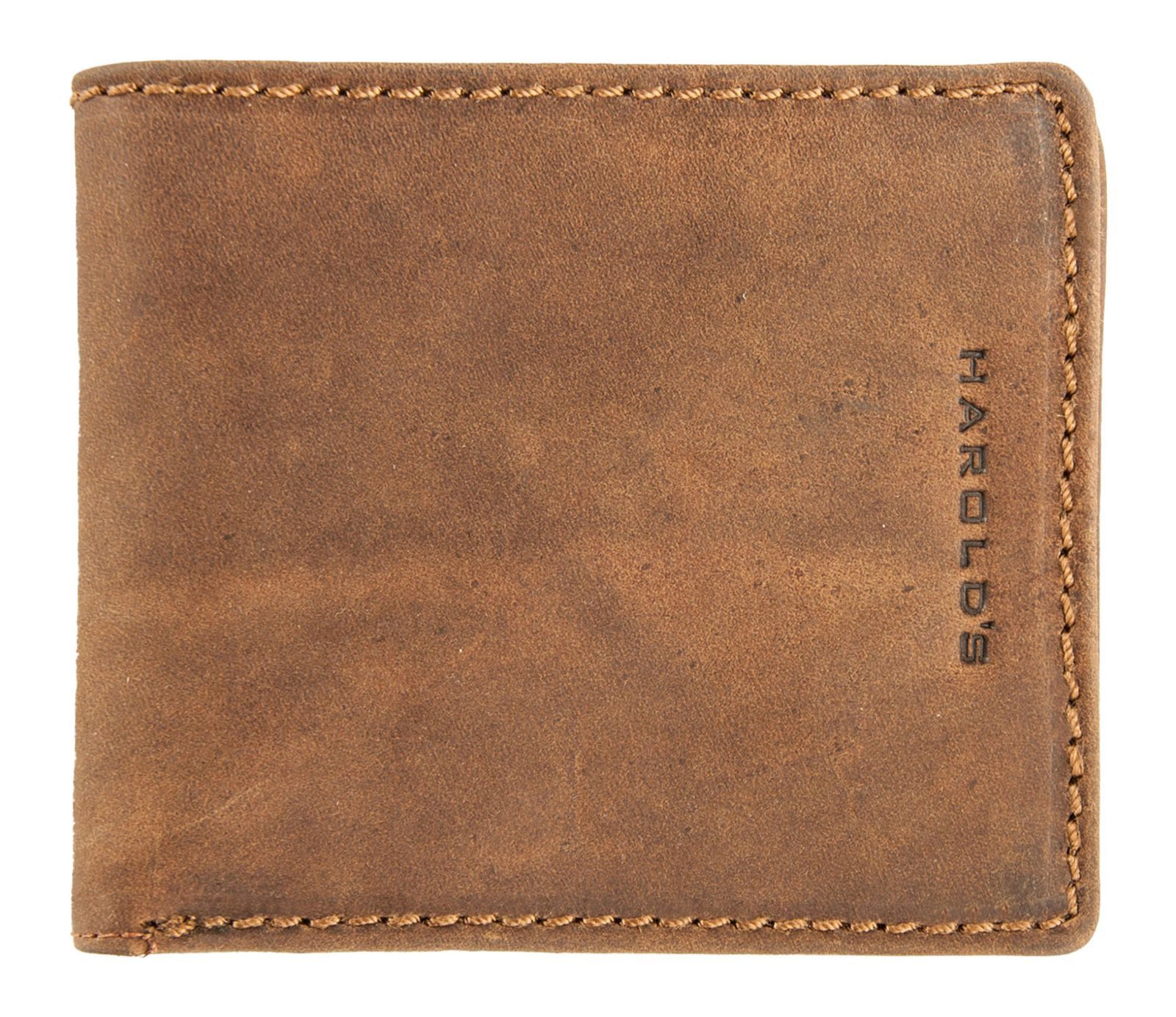 Harold's Geldbörse Wallet, aus echtem Rindsleder