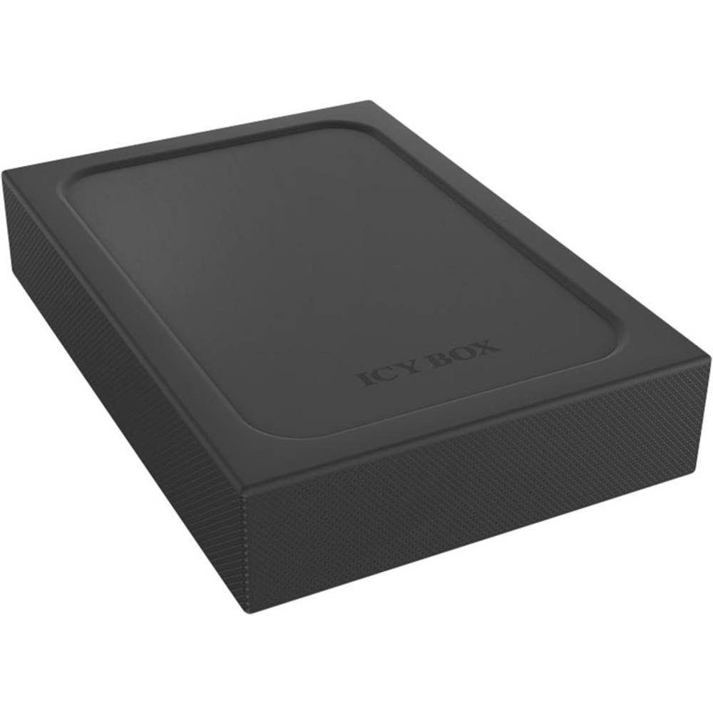 ICY BOX Festplatten-Gehäuse RaidSonic 2.5″ (6.35cm) Festplattengehäuse USB 3 IB-256WP, Schreibschutzschalter