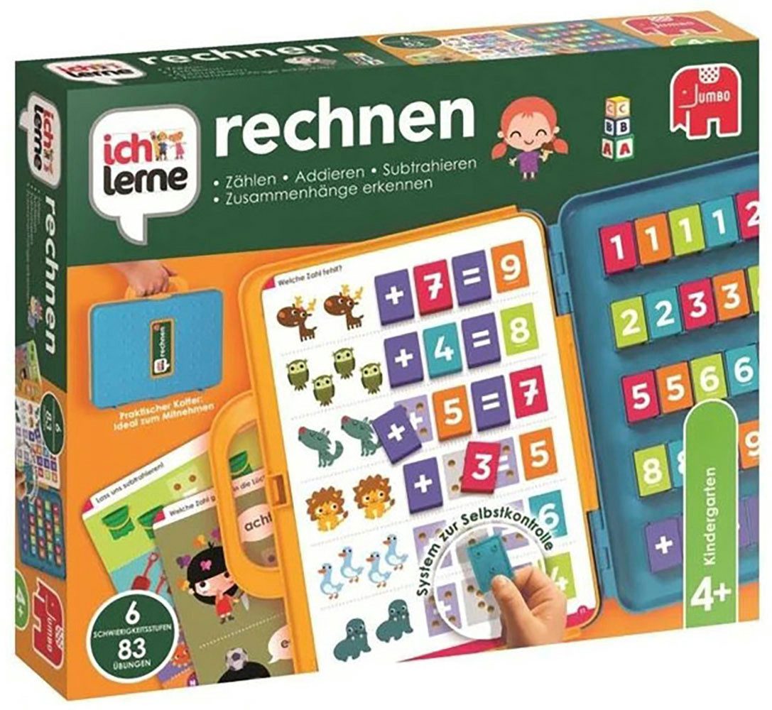 Jumbo Spiele Lernspielzeug Ich lerne lesen, Lernspiel