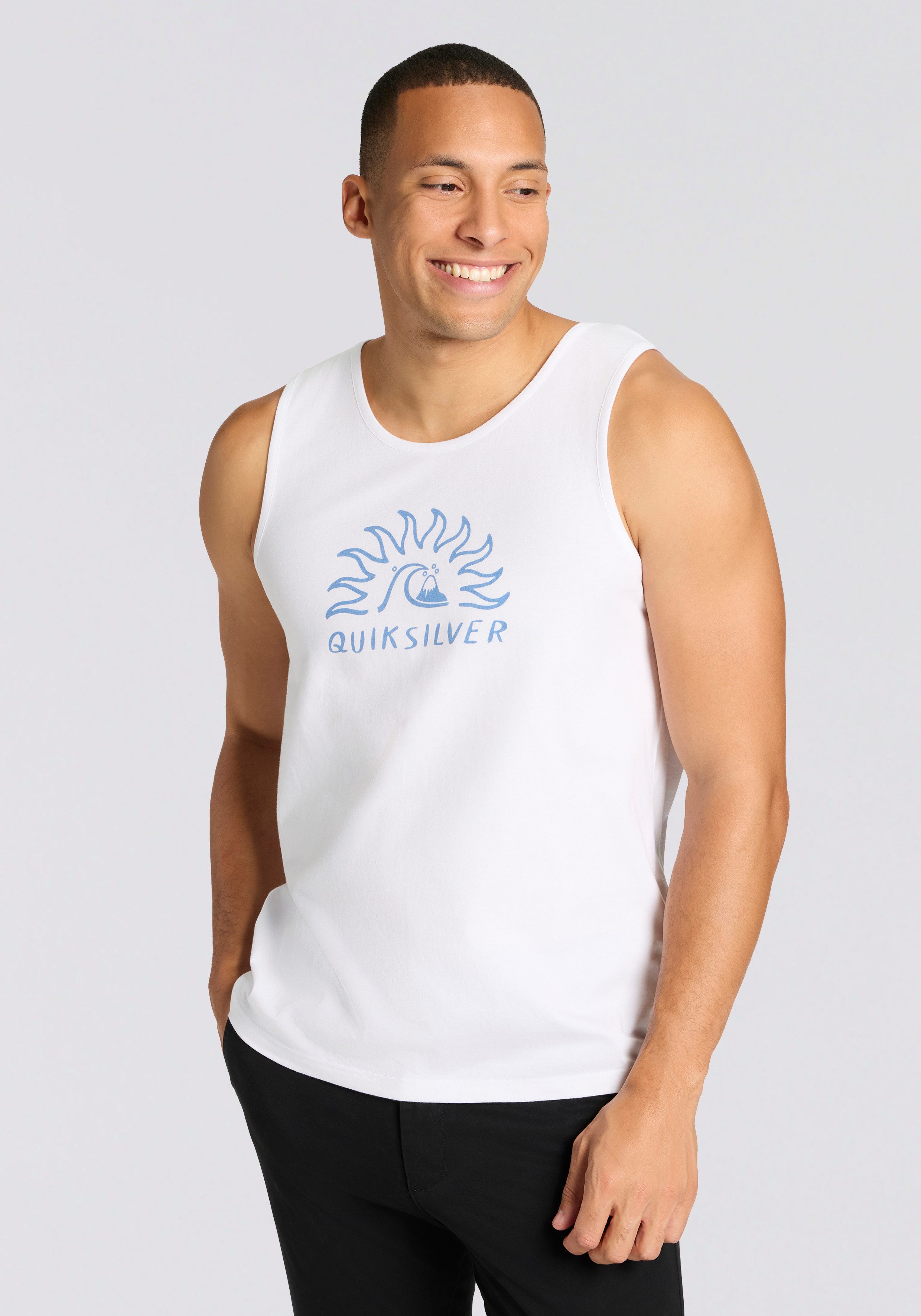 Quiksilver Tanktop FREEDOM SHADE TANK PACK (2-tlg) sportlicher Stil, für sportliche Aktivitäten, ärmelloses Design