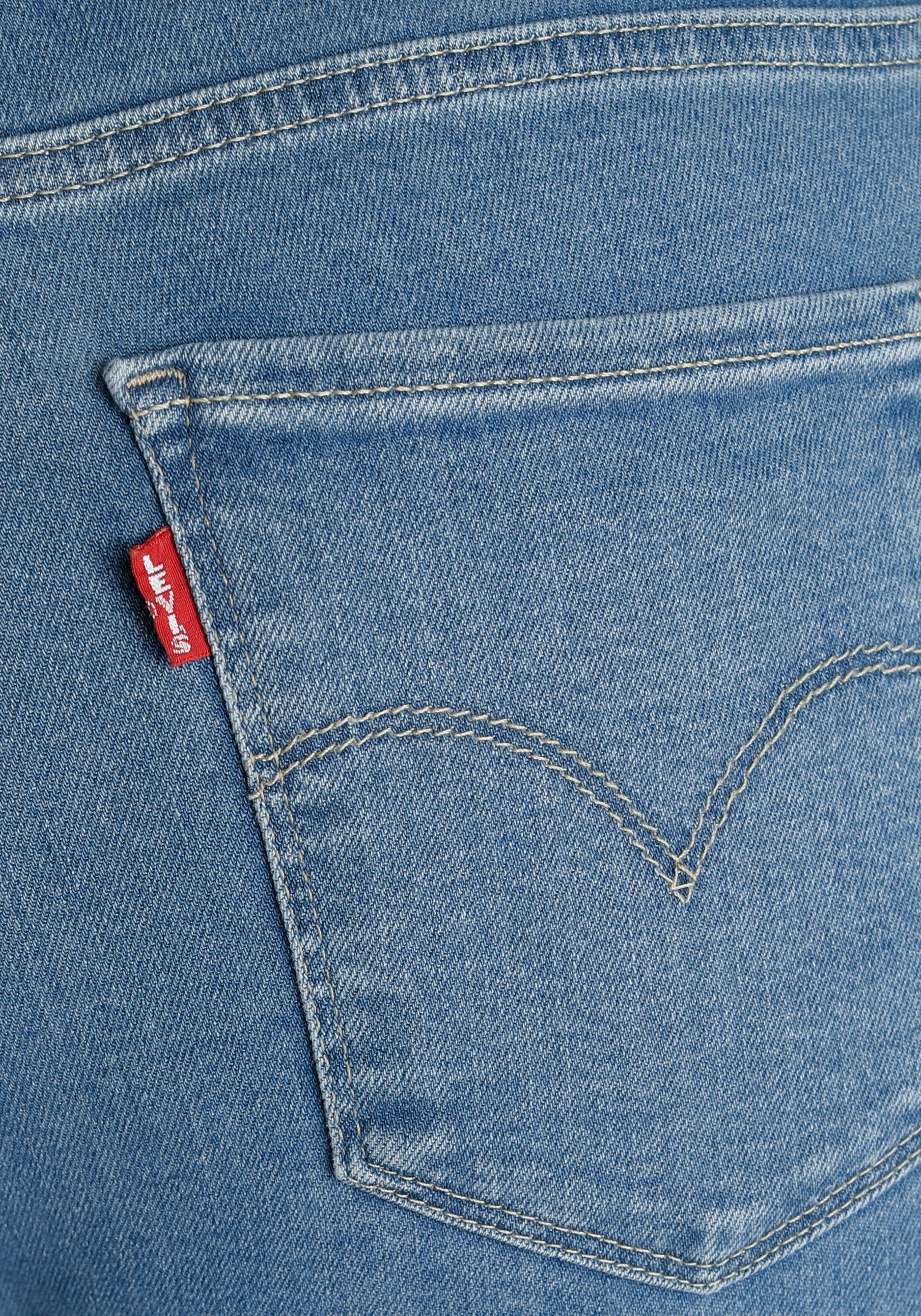 720 Skinny-fit-Jeans indigo light hoher High-Rise Levi's® Plus Leibhöhe mit