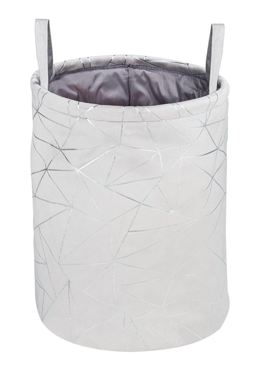 WENKO Wäschekorb Wäschekorb SAMIRA, rund, 70 L, WENKO