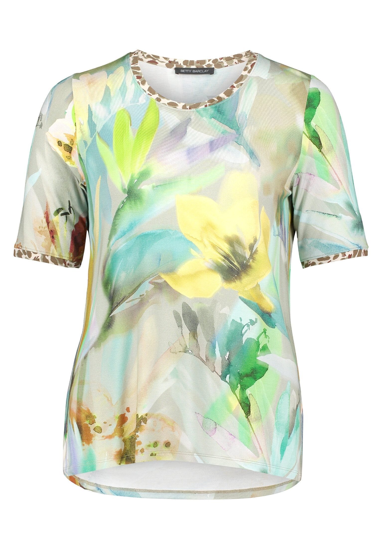 Betty Barclay Kurzarmshirt Damen mit Rundhalsausschnitt (1-tlg)