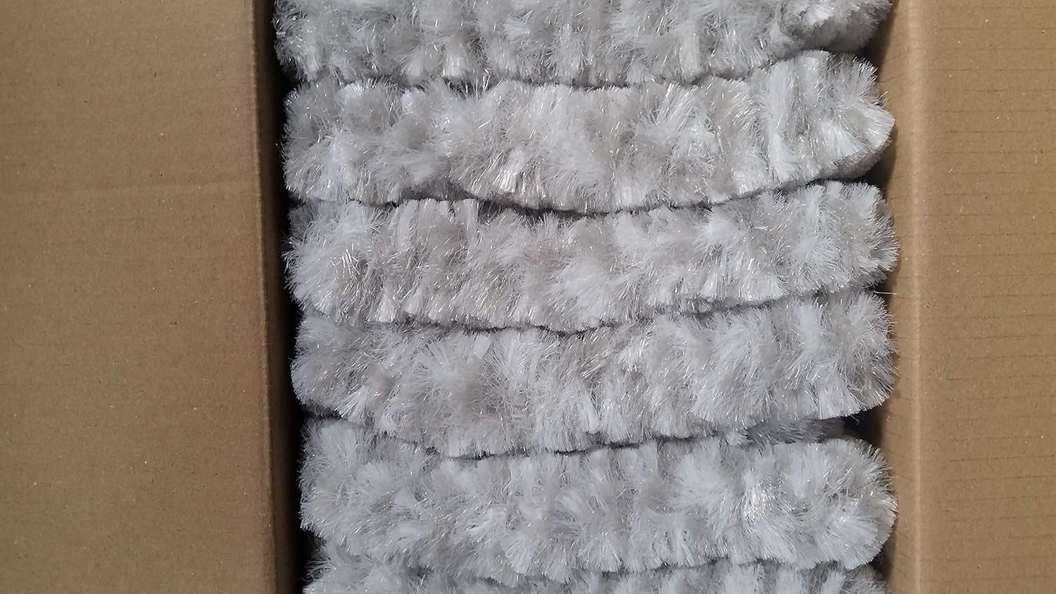 Defactoshop Insektenschutz-Vorhang Flauschvorhang Türvorhang Chenille Fliegenschutz Insektenschutz – Bild 3 von 5