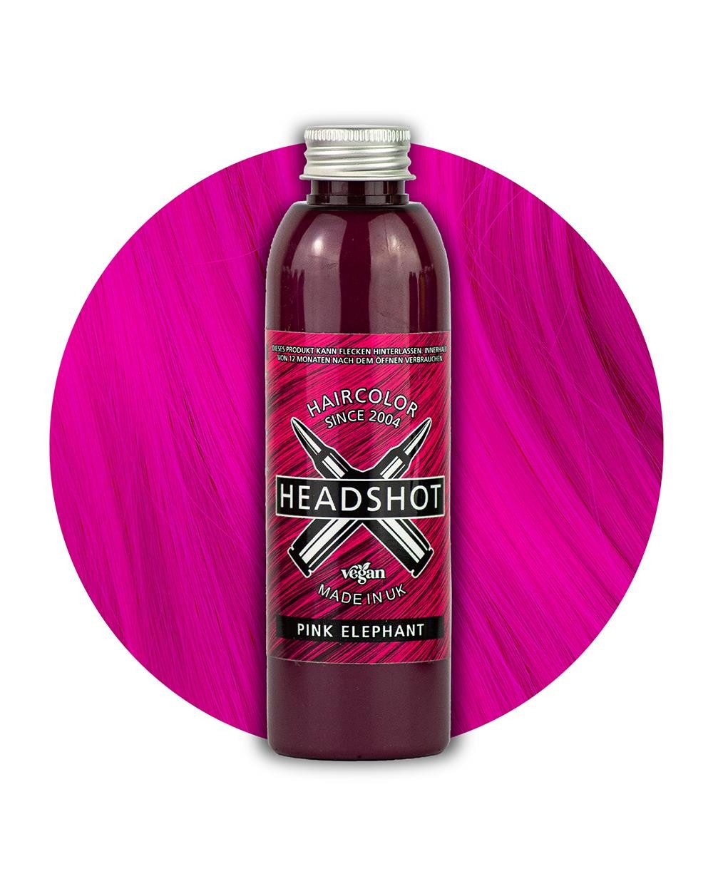 Haartönung Headshot Haartönung vegane Haarfarbe Pink Elephant 150 ml