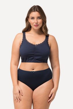 Ulla Popken Bustier Bustiers 2er-Pack Spitze ohne Bügel