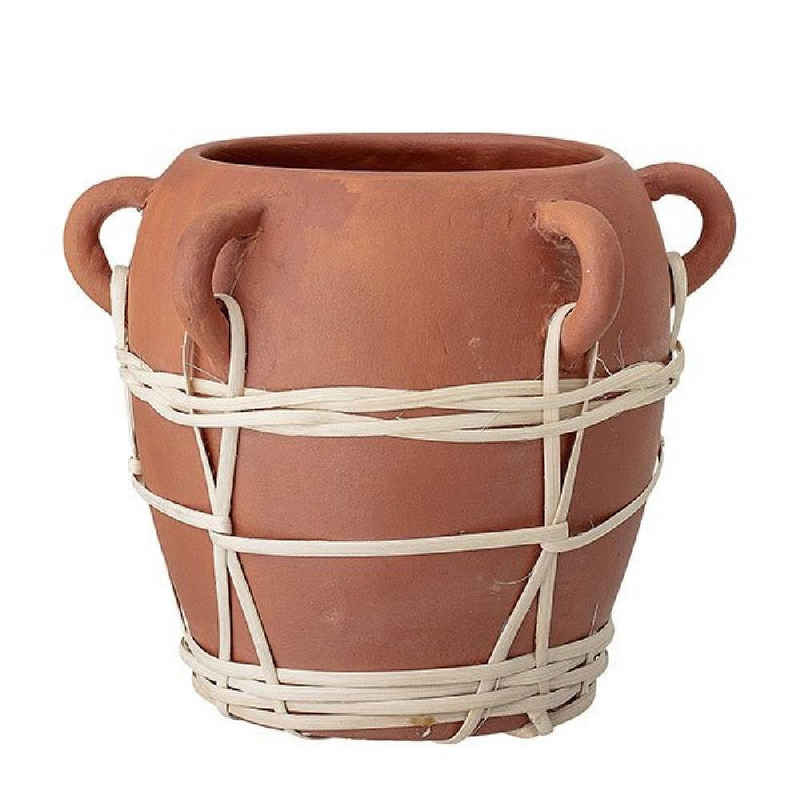 Bloomingville Blumentopf Deko-Blumentopf Terracotta Jute (23x19cm)