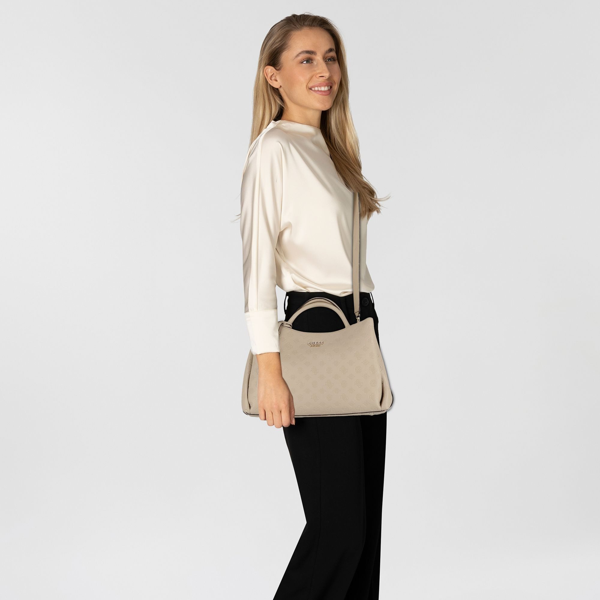 Guess Schultertasche Phoebe, Polyurethan günstig online kaufen