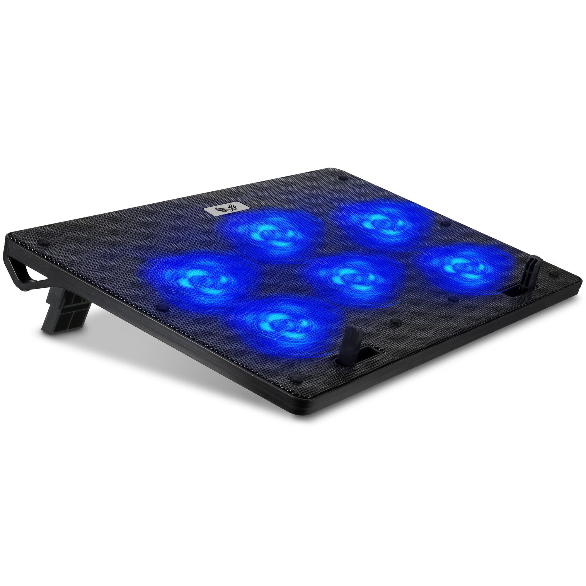 Blumax SK Notebook Laptop Kühler Cooler Kühlpad Ständer 6x Lüfter Kamera-Akku