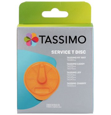 BOSCH Reinigungs-Set Reinigungsdisc 17001491 TDisc orange, für Tassimo Kapselautomat