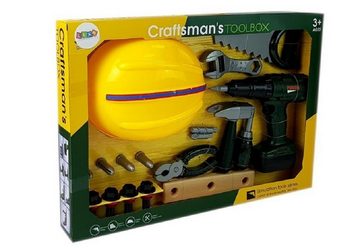 LEAN Toys Spielwerkzeug LEANToys Kinder Werkzeugset Bohrhammer batteriebetrieb