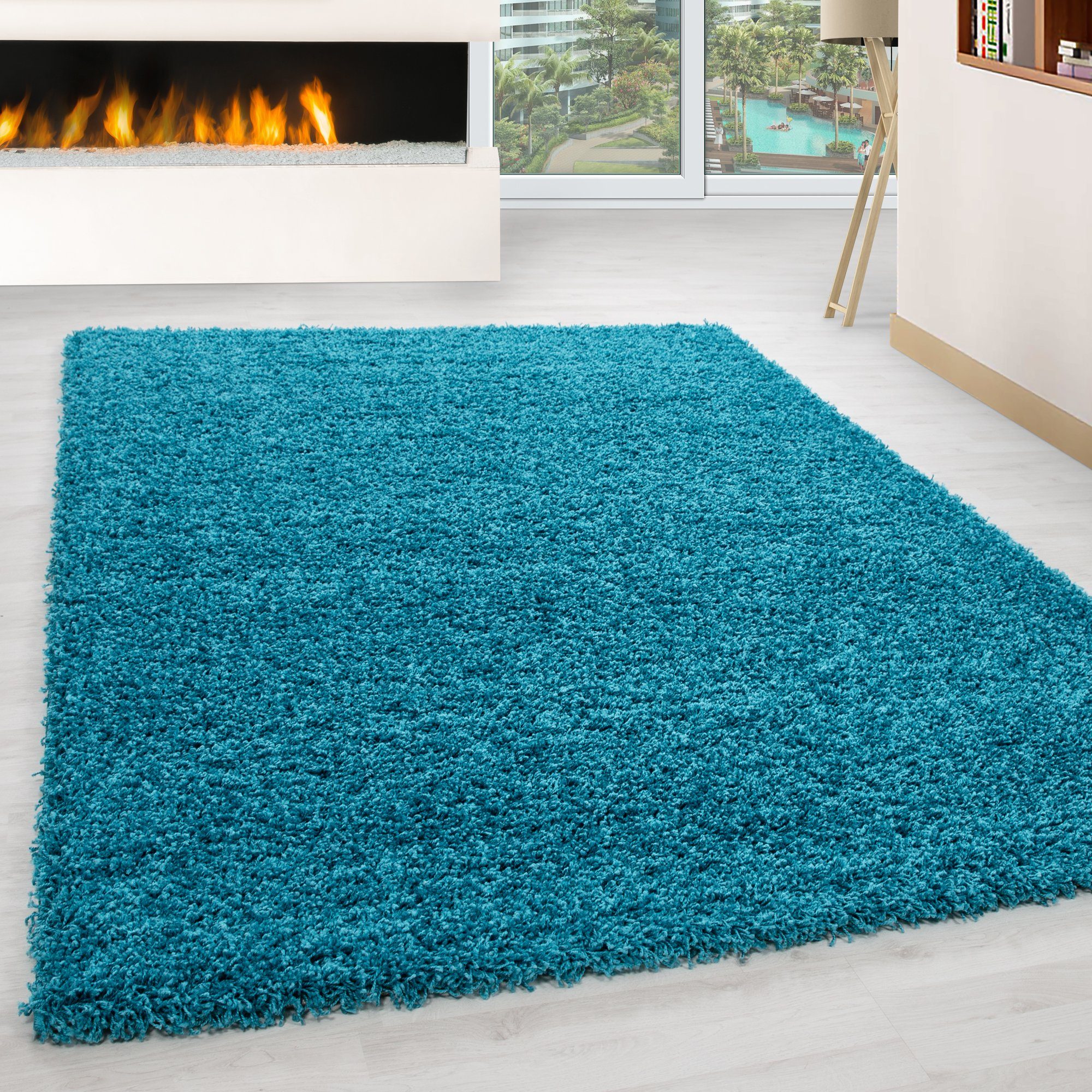 Homtex Hochflor-Teppich, 80 x 150 cm, günstig online kaufen