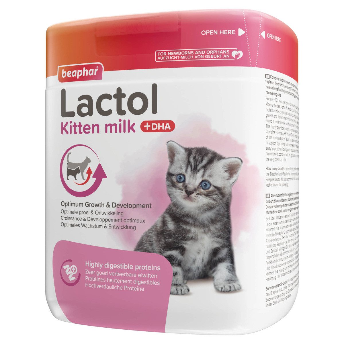 beaphar Lactol Aufzucht-Milch für Katzen 500 g, für: Katze