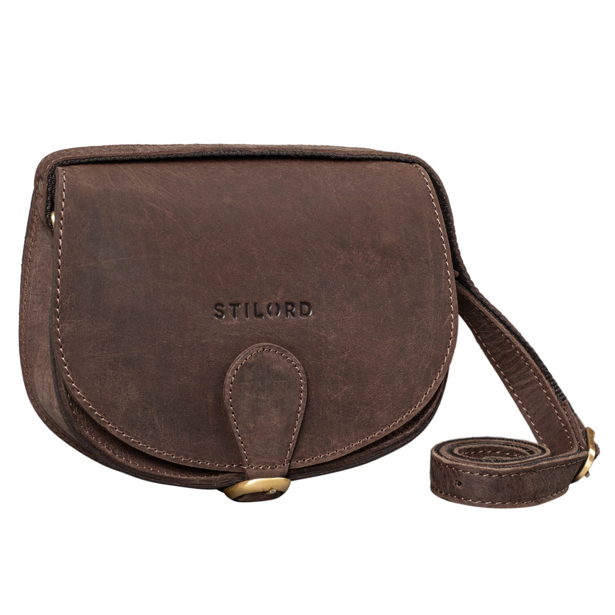 STILORD Handtasche "Helena" Kleine Handtasche Leder Damen