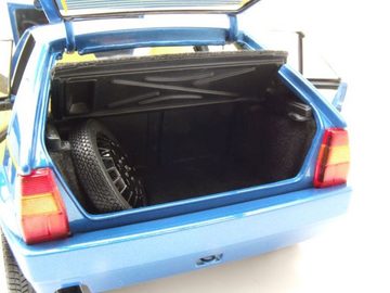 Kyosho Modellauto Lancia Delta HF Integrale blau Modellauto 1:18 Kyosho, Maßstab 1:18