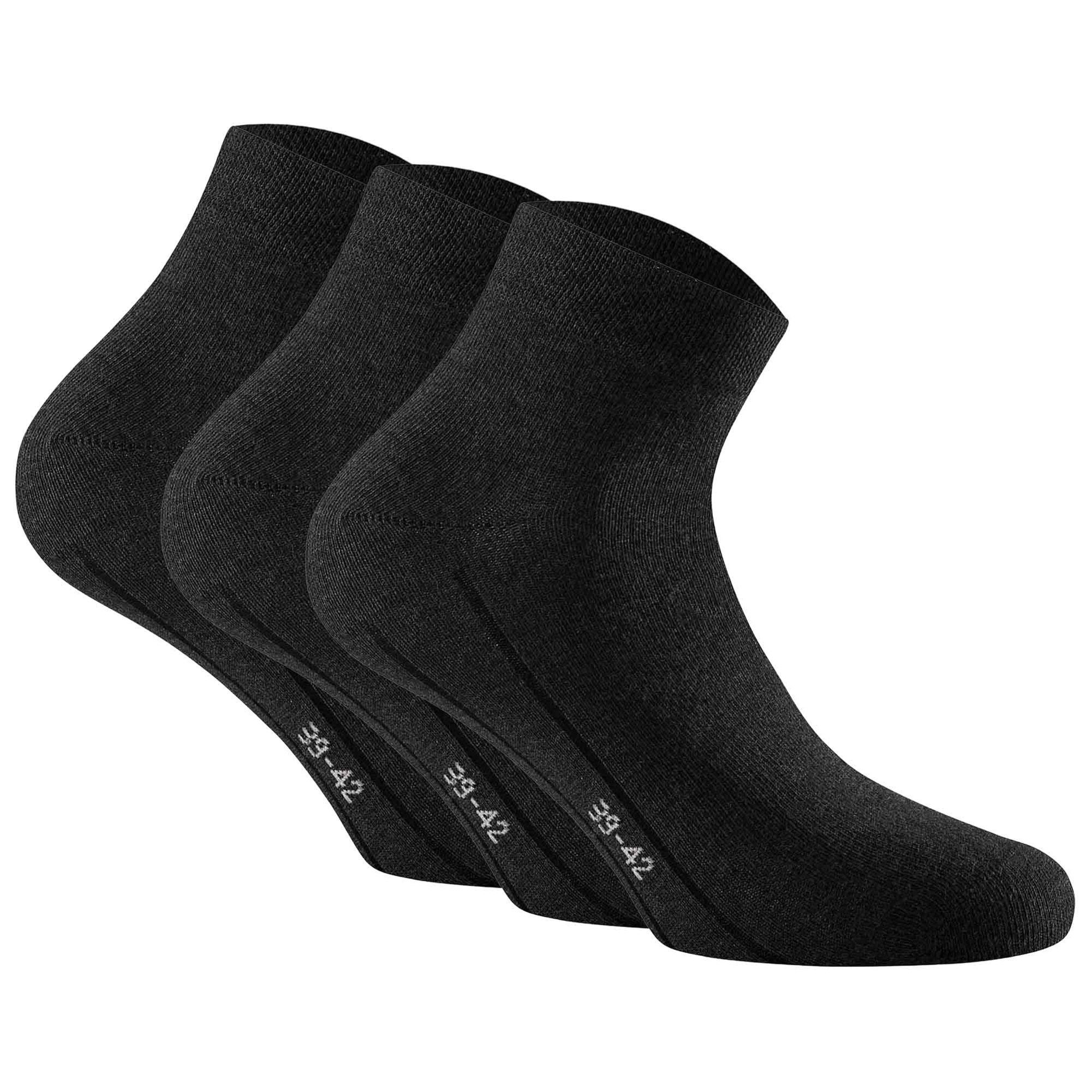 Sneakersocken Unisex Socken 3er Pack Baumwolle
