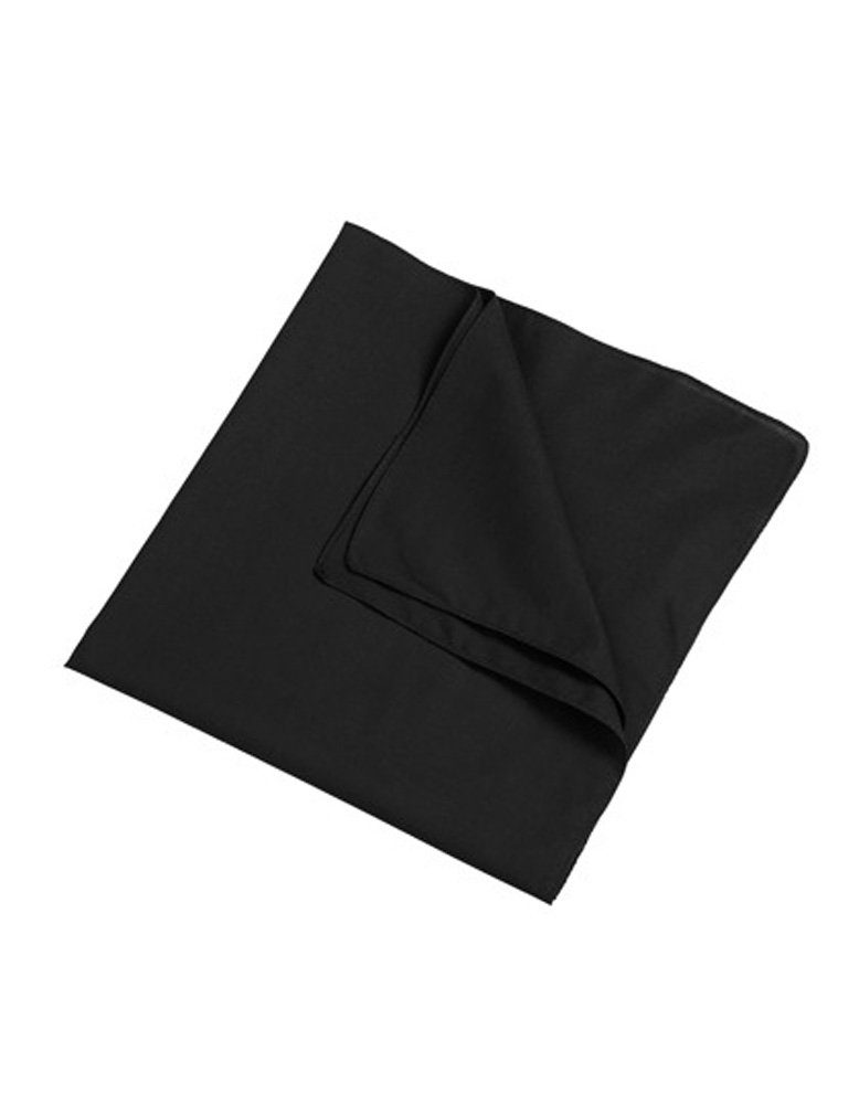 Goodman Design Bandana Bandana Kopftuch Halstuch, aus Polyester und Baumwolle Black