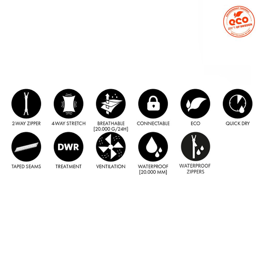 2117 of Sweden Trainingstights 2117 of Sweden LIT 3L Skihose Hardshell Herr günstig online kaufen