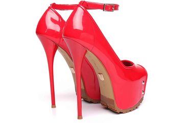 Giaro Madison Red Shiny High-Heel-Pumps
