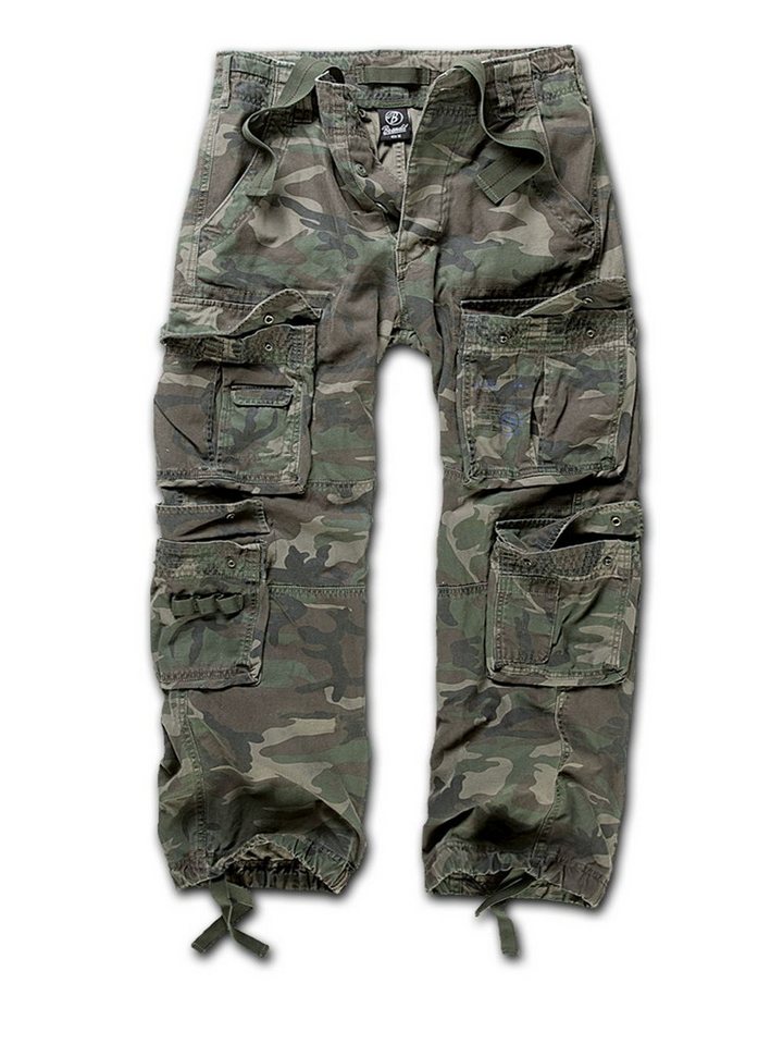 Brandit Cargohose Pure Vintage Pants Klassisches Design mit vielen Taschen