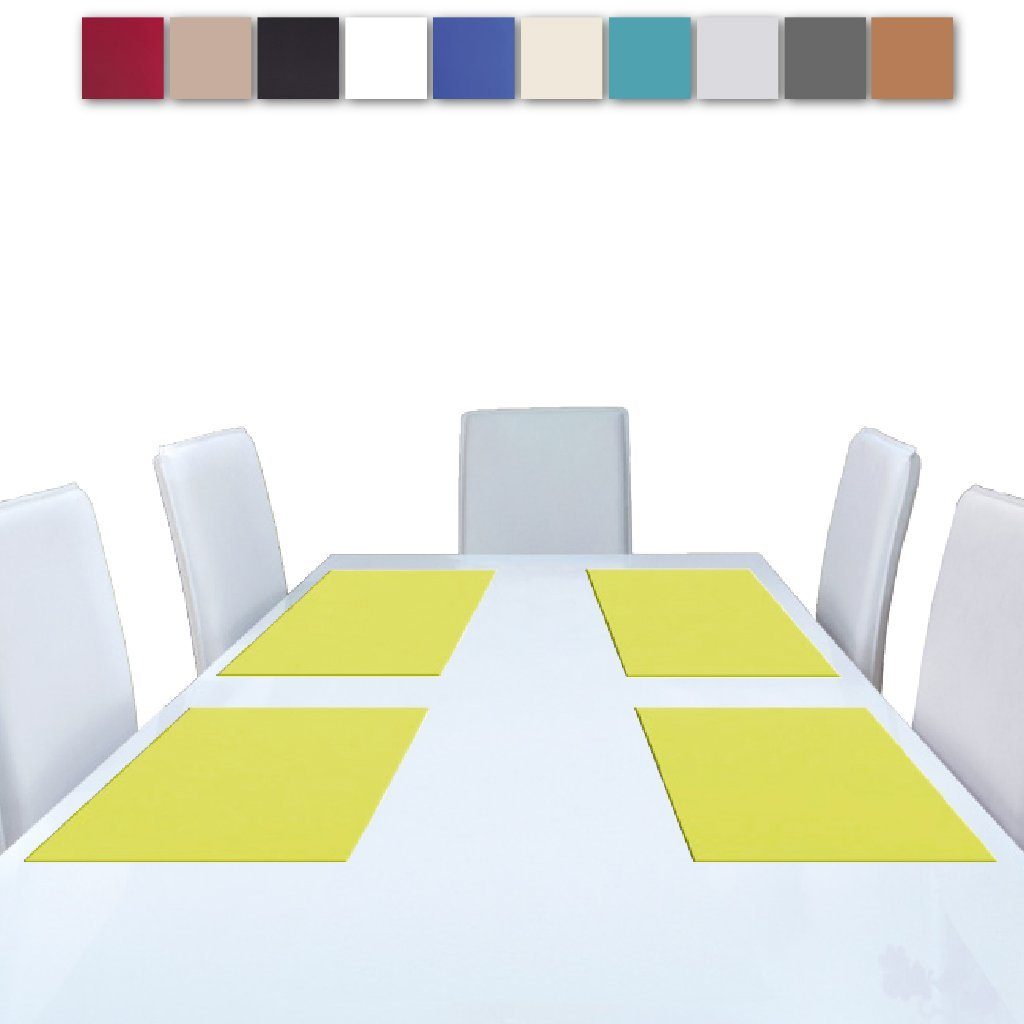 Platzset, Ellen, Bestlivings, (1-St), Essunterlage Grün Ausführungen versch. Platzdecke in Tischschutz Dekoration Tischmatte