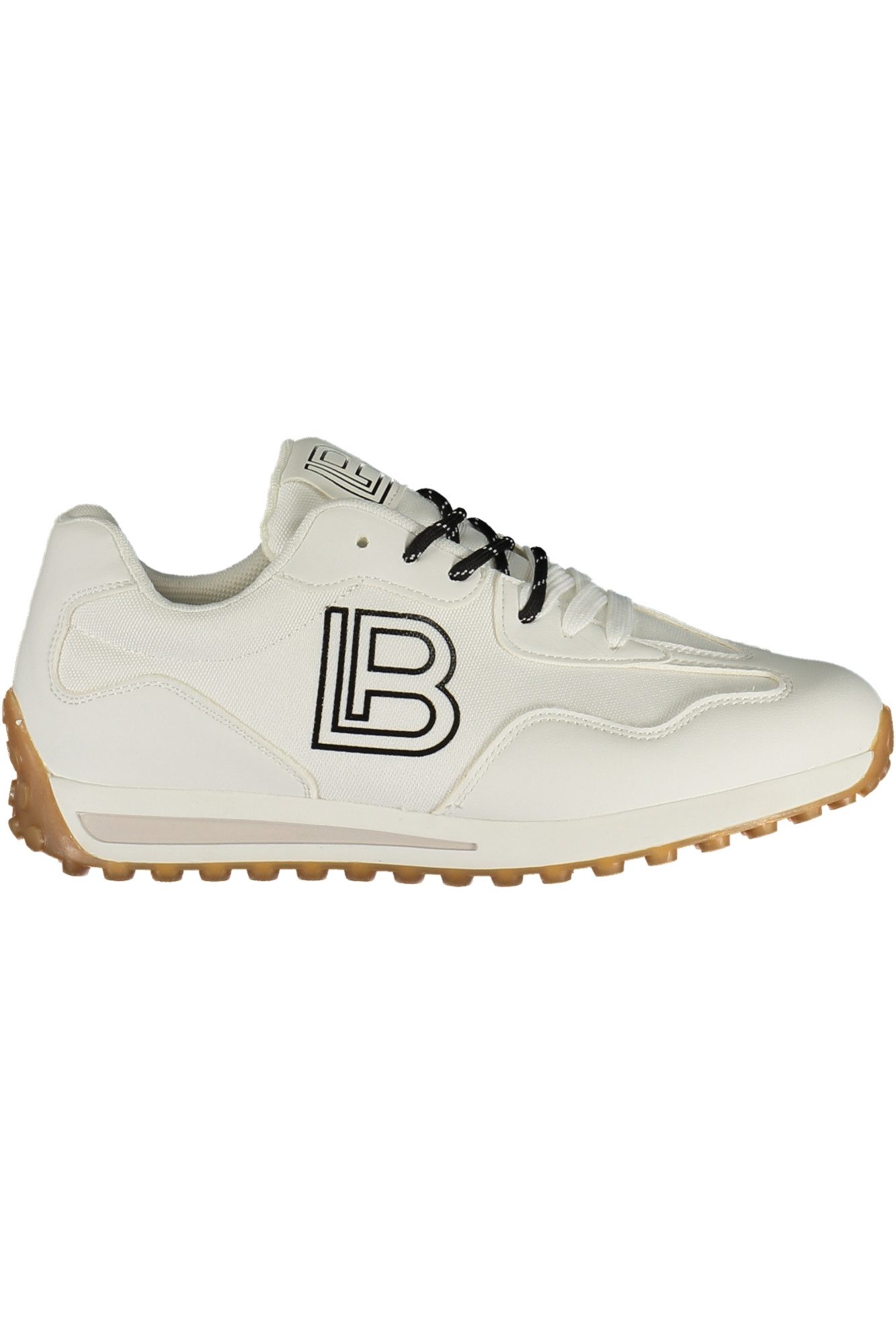 Laura Biagiotti Sneaker Weißer Damen-Sportschuh mit Kontrastelementen und