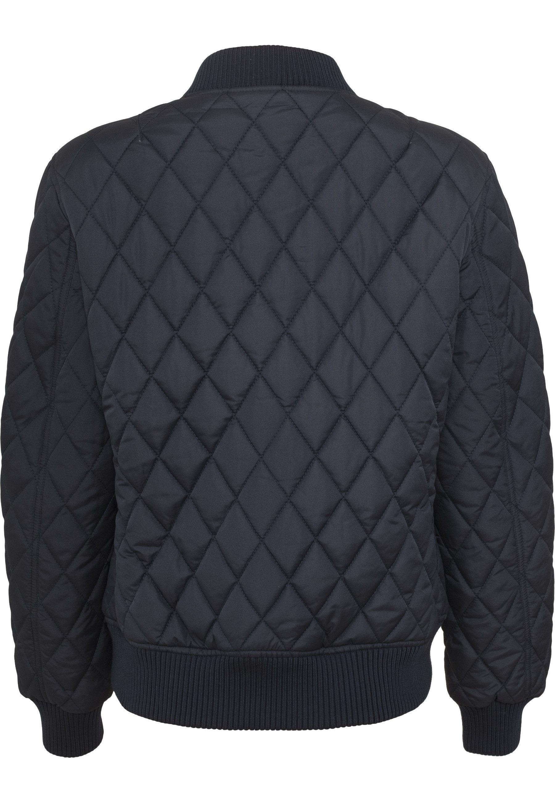 URBAN CLASSICS Allwetterjacke Urban Classics Damen Ladies Diamond Quilt Nylon Jacket (1-St)