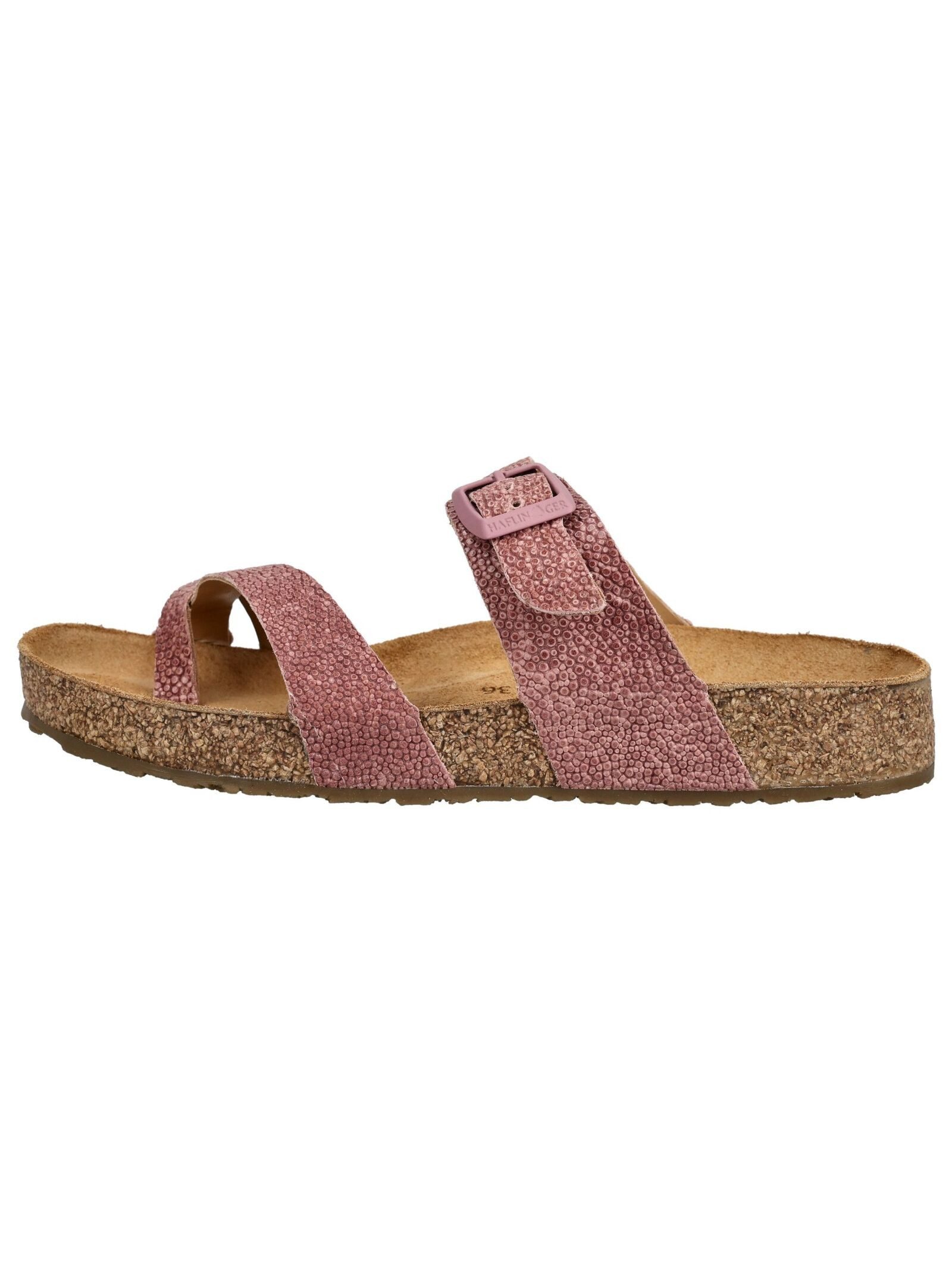 Haflinger Haflinger Hausschuhe Leder Zehentrenner