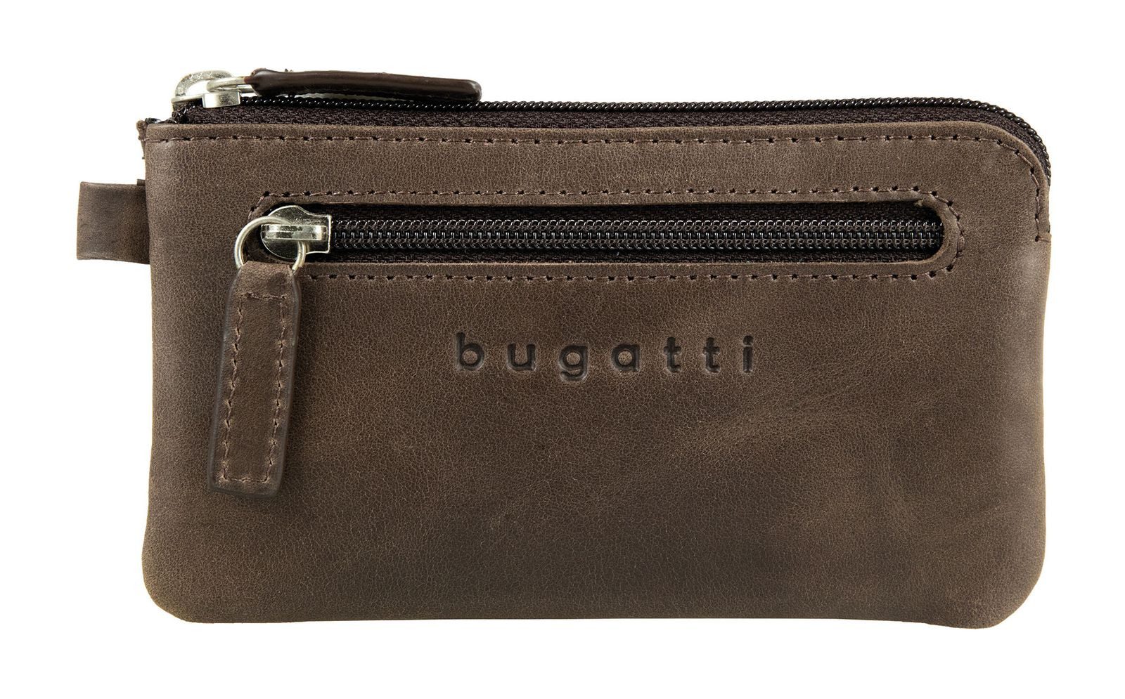 bugatti Schlüsseltasche, aus echtem Rindsleder