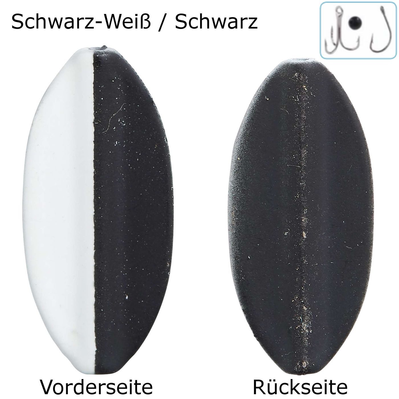 Schwarz-Weiß/Schwarz