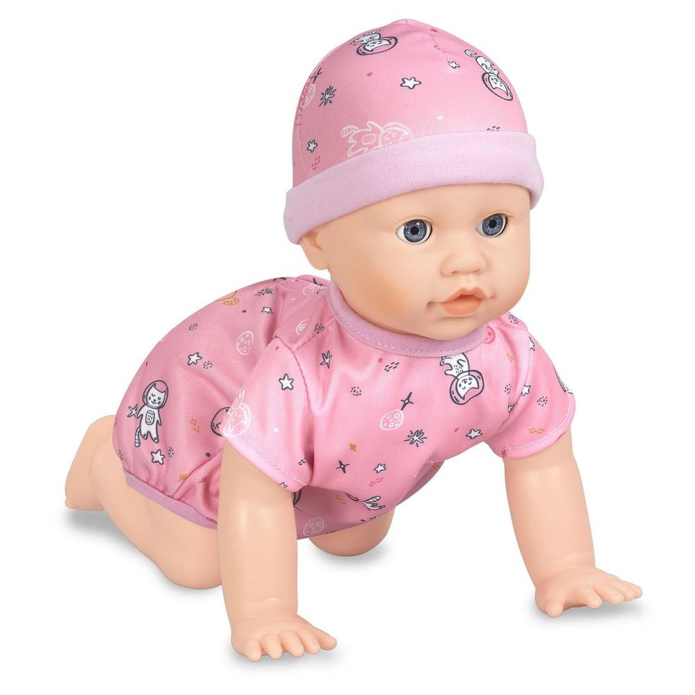 Besttoy Babypuppe Besttoy - Puppe Maggy - Krabbelspaß