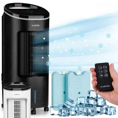 Klarstein Ventilatorkombigerät IceWind Plus 4-in-1 Luftkühler, mit Wasserkühlung & Eis mobil Luftkühler ohne Abluftschlauch