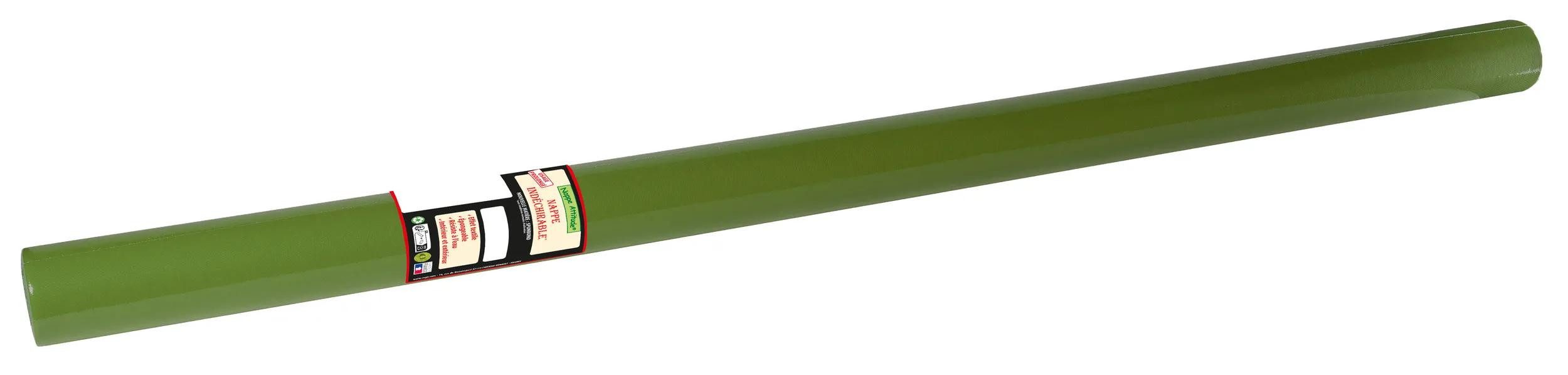 PROnappe Tischband 5x Tischdecke Rolle Spunbond, reißfest 6x1,20m Olivgrün RS021657I