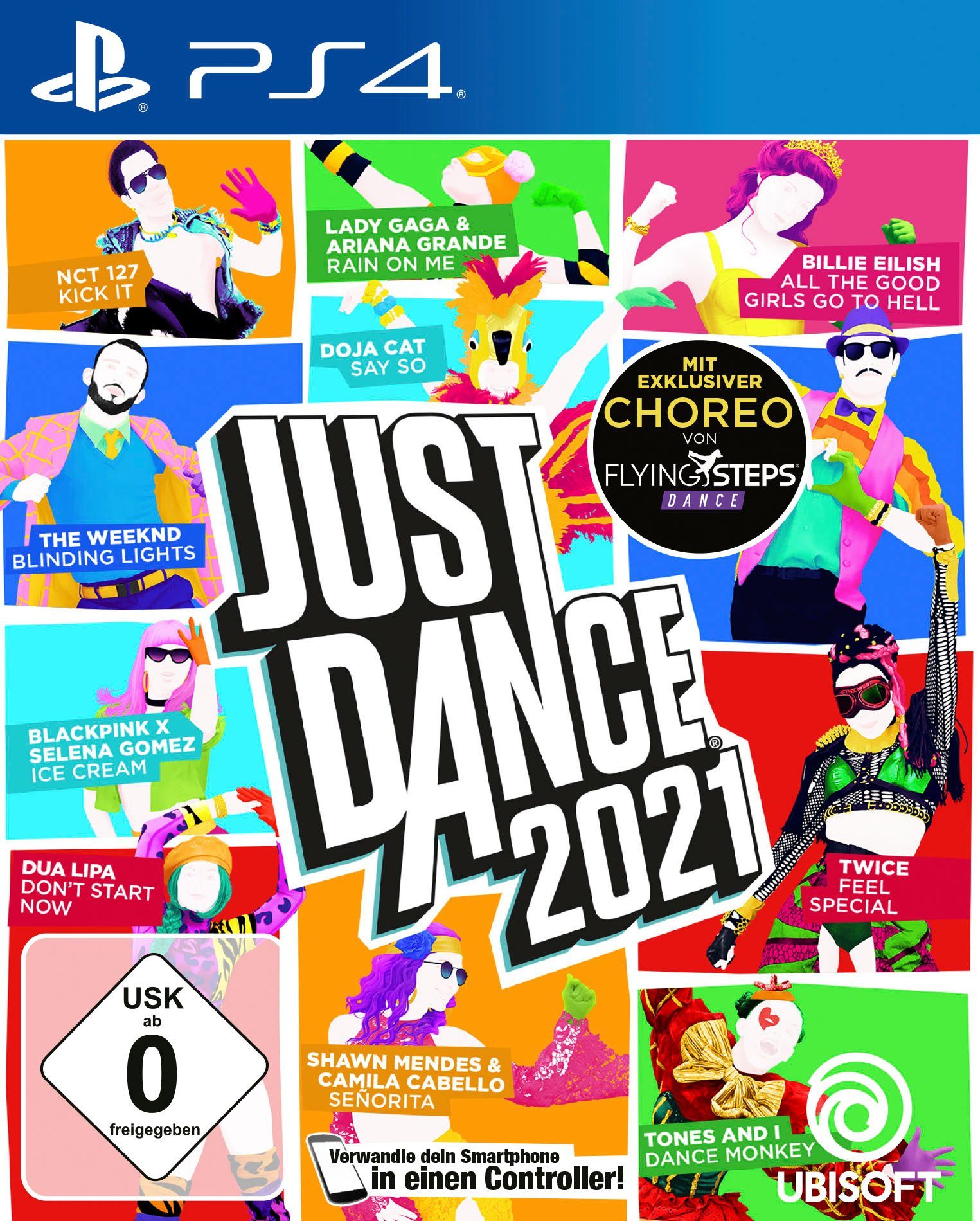 Qualitätssicherung, den niedrigsten Preis herausfordernd! UBISOFT JUST DANCE 2021 PlayStation 4