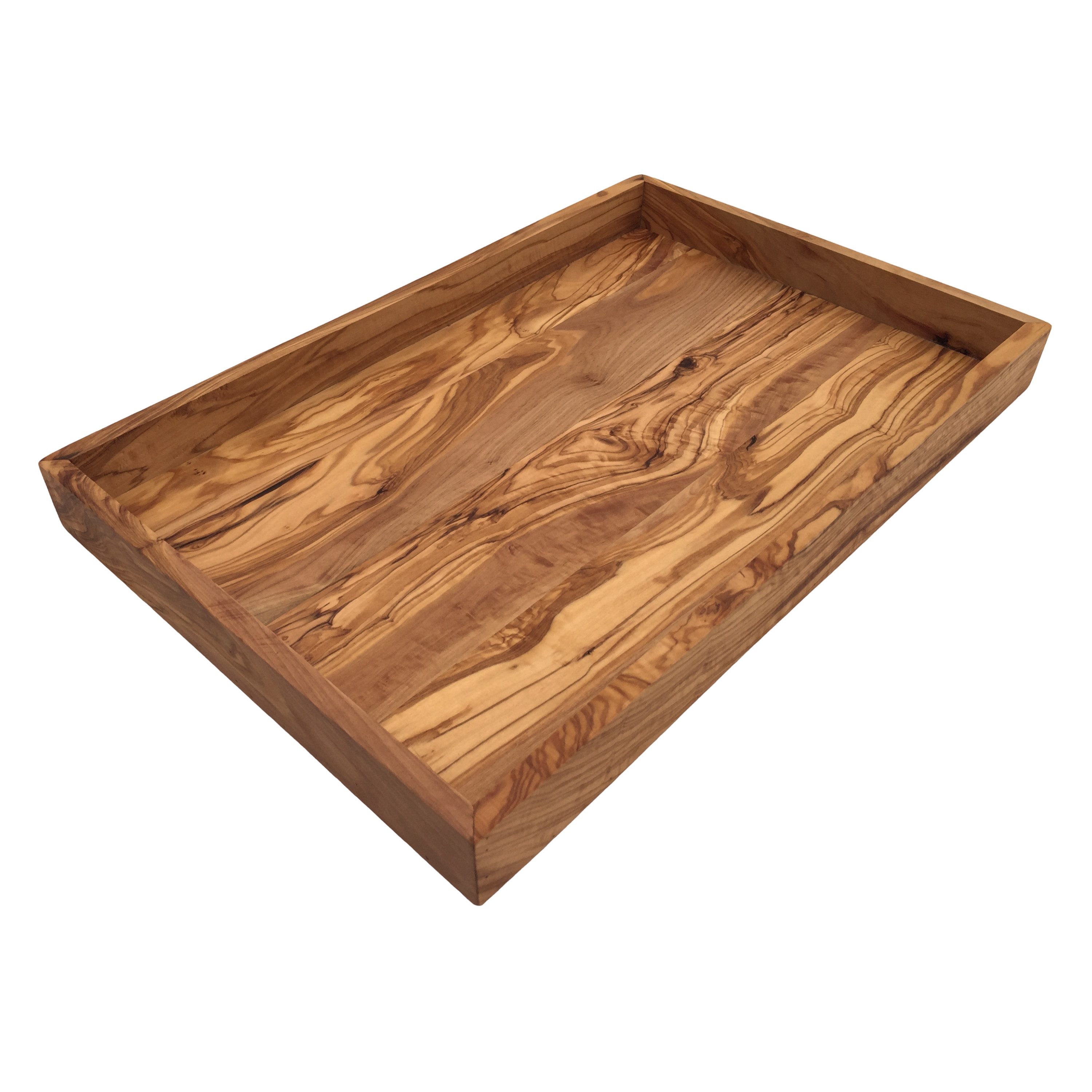 medina mood Tablett "My Home" 42 x 27 x 4 cm, Ablage aus Olivenholz, (1-tlg)